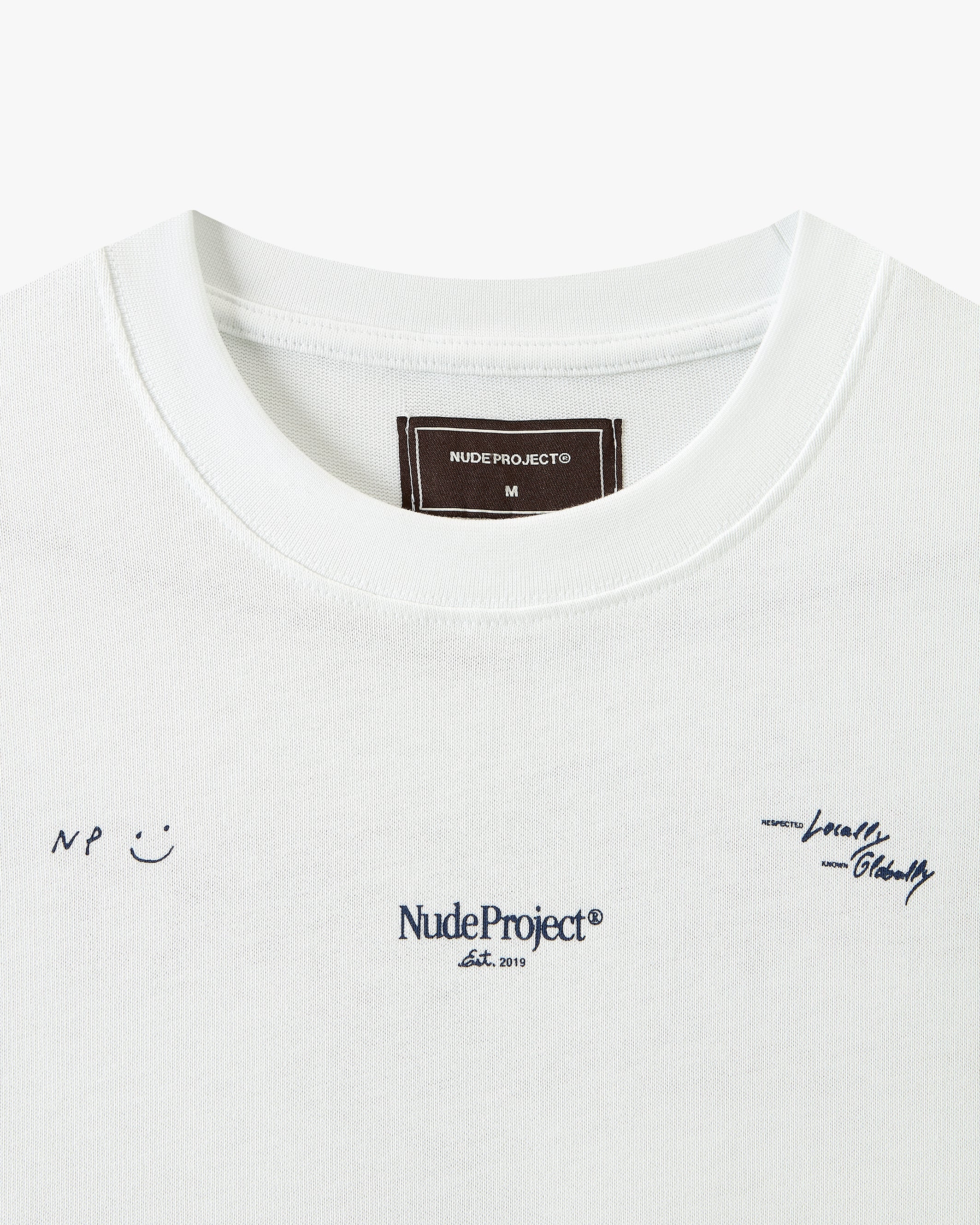 Global Soon Tee White Nude Project México Oficial Nude Project Mexico