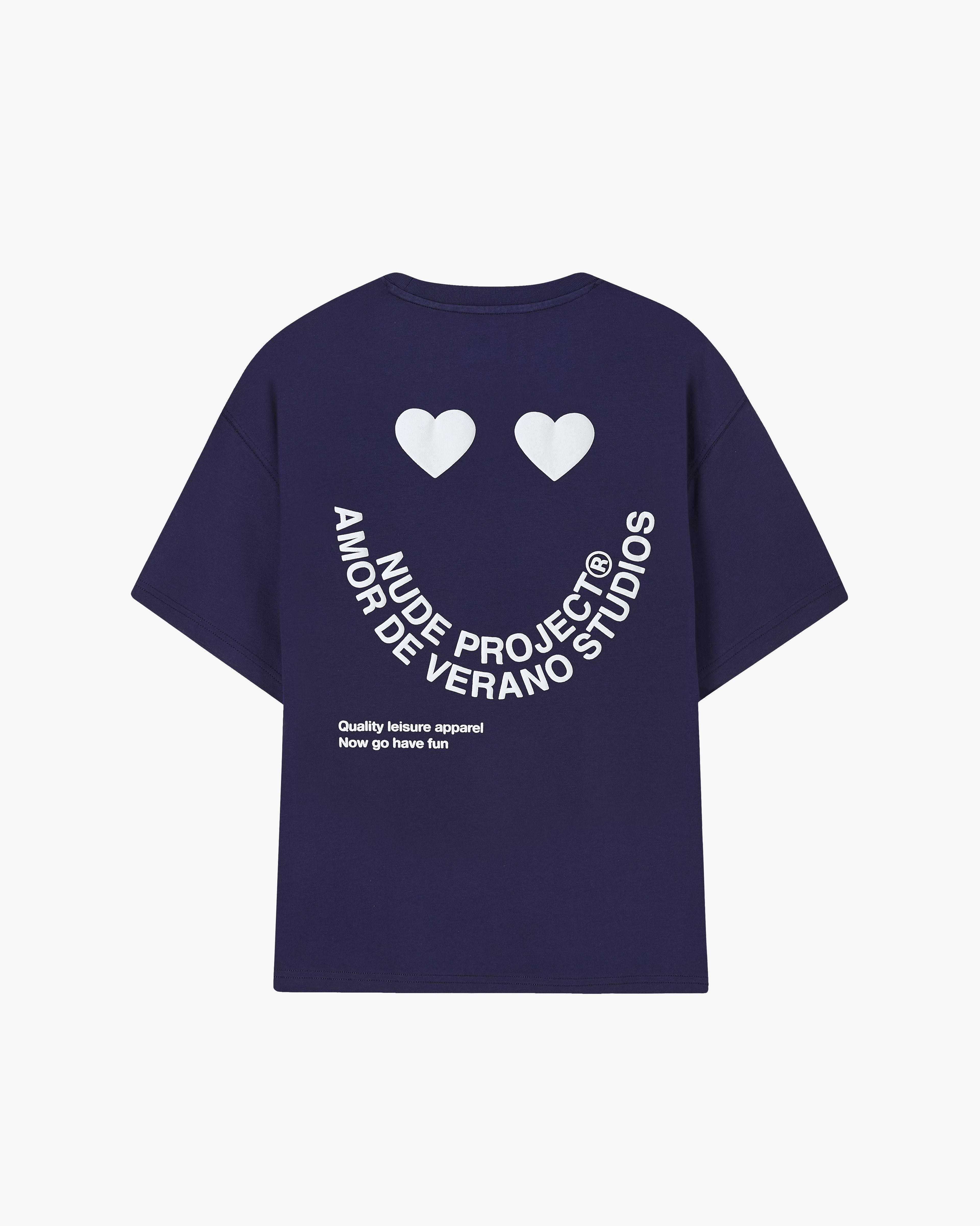 Happy Tee Navy