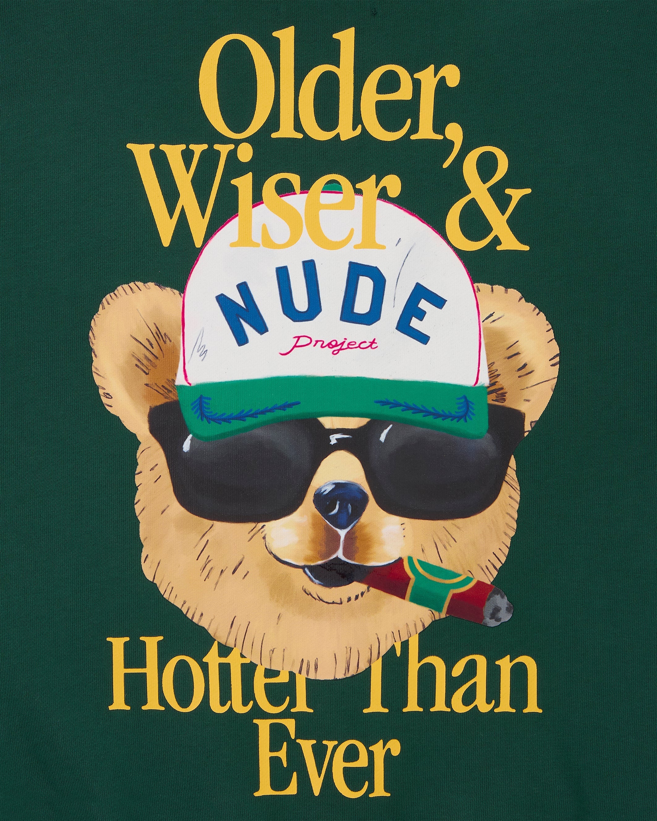 Hot Hoodie Green Nude Project México Oficial Nude Project Mexico