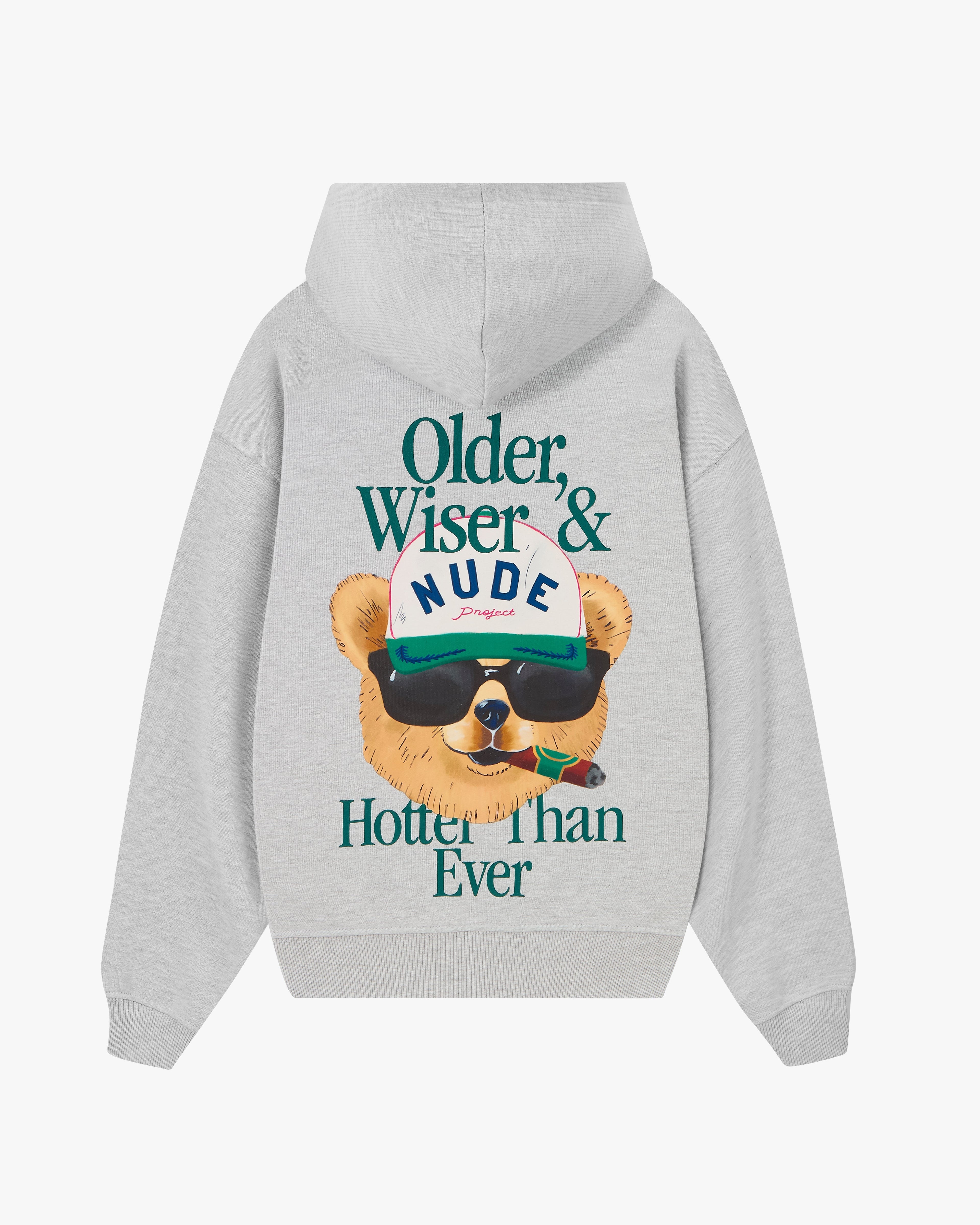 Hot Hoodie Grey Melange Nude Project México Oficial Nude Project Mexico