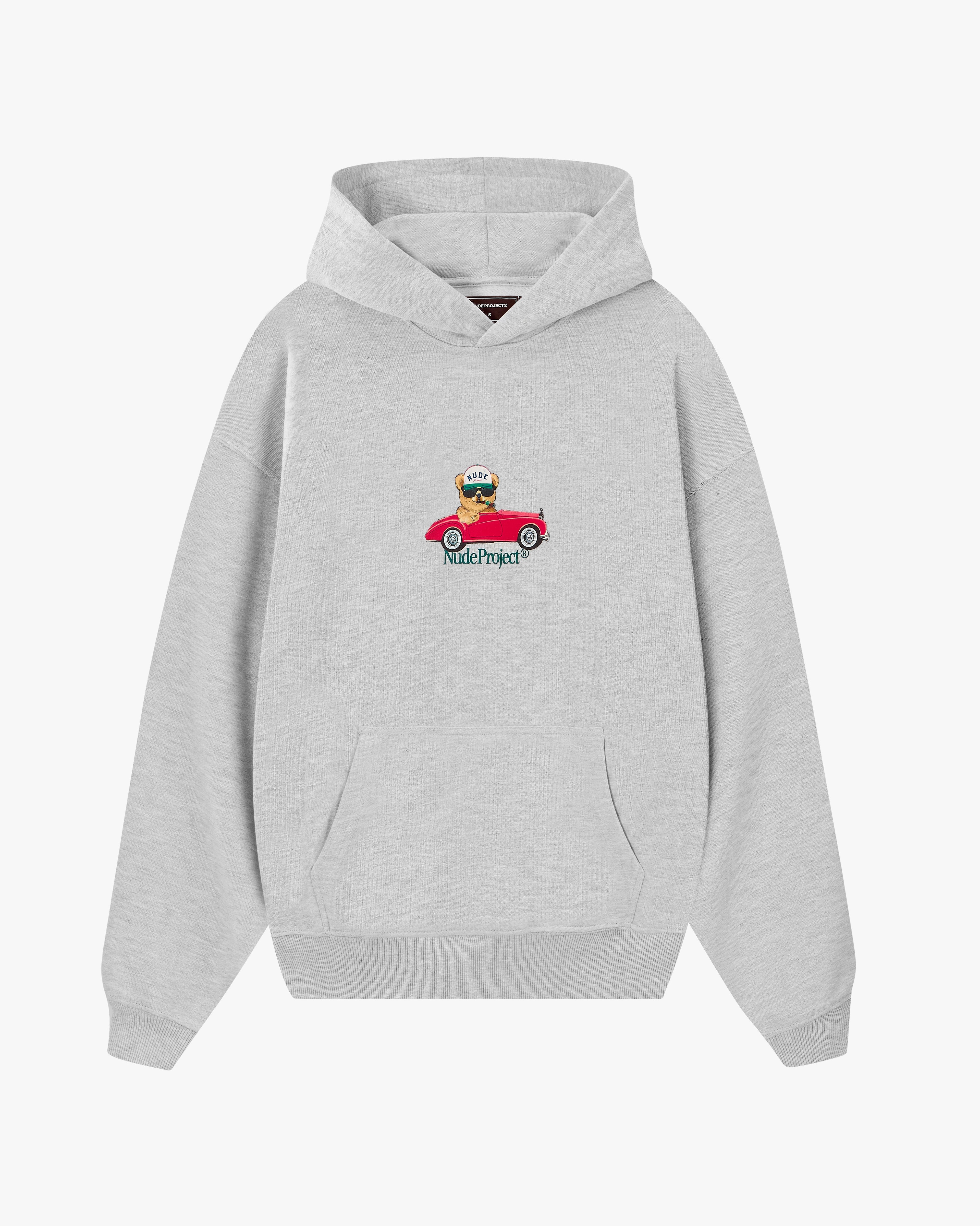 Hot Hoodie Grey Melange Nude Project México Oficial Nude Project Mexico