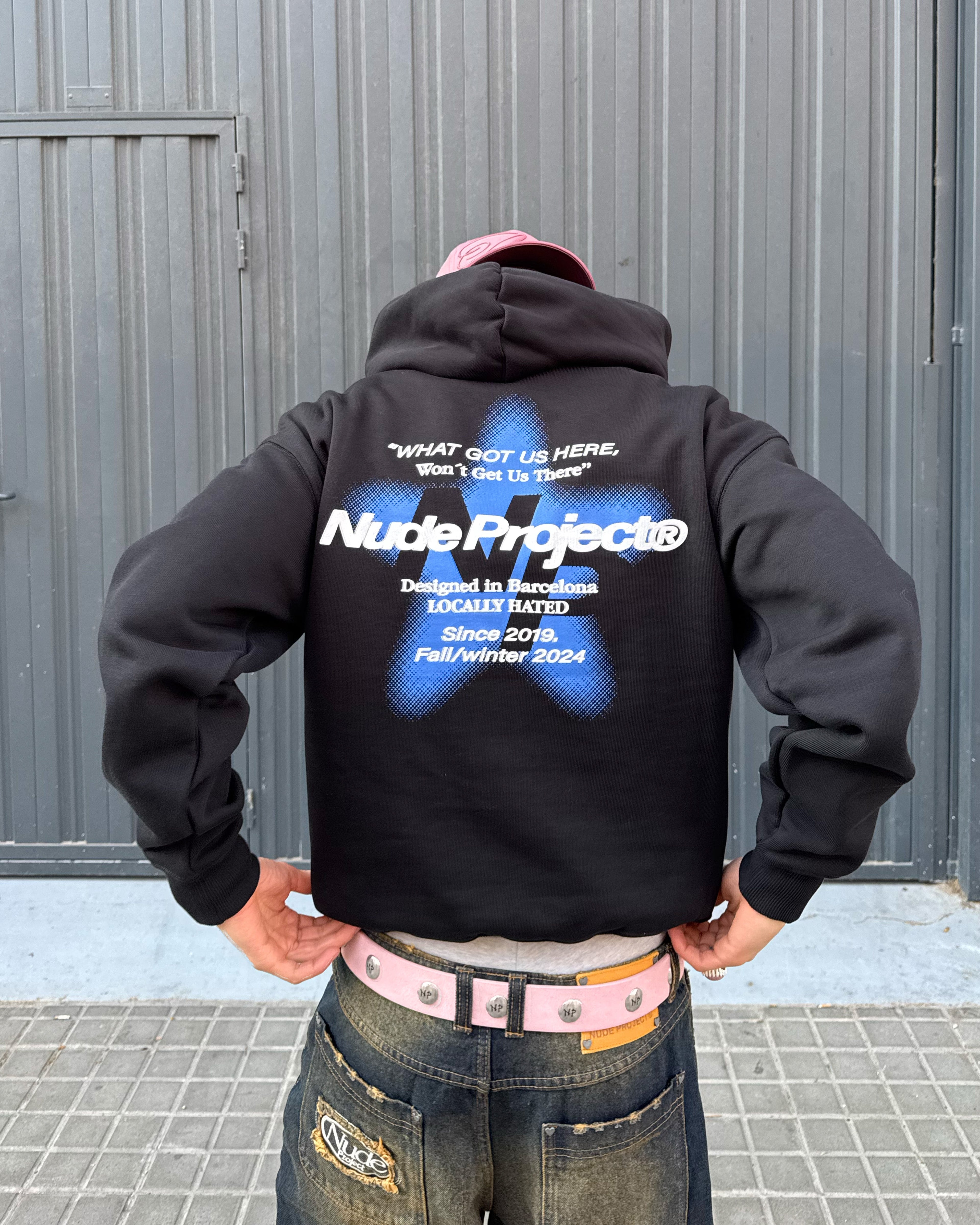 Seoul Hoodie Black Nude Project México Oficial Nude Project Mexico