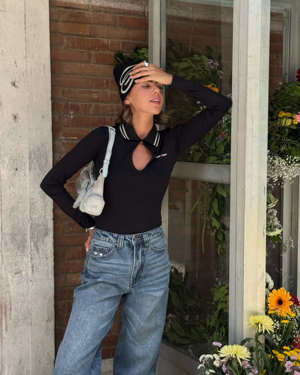 Grosella Top Black