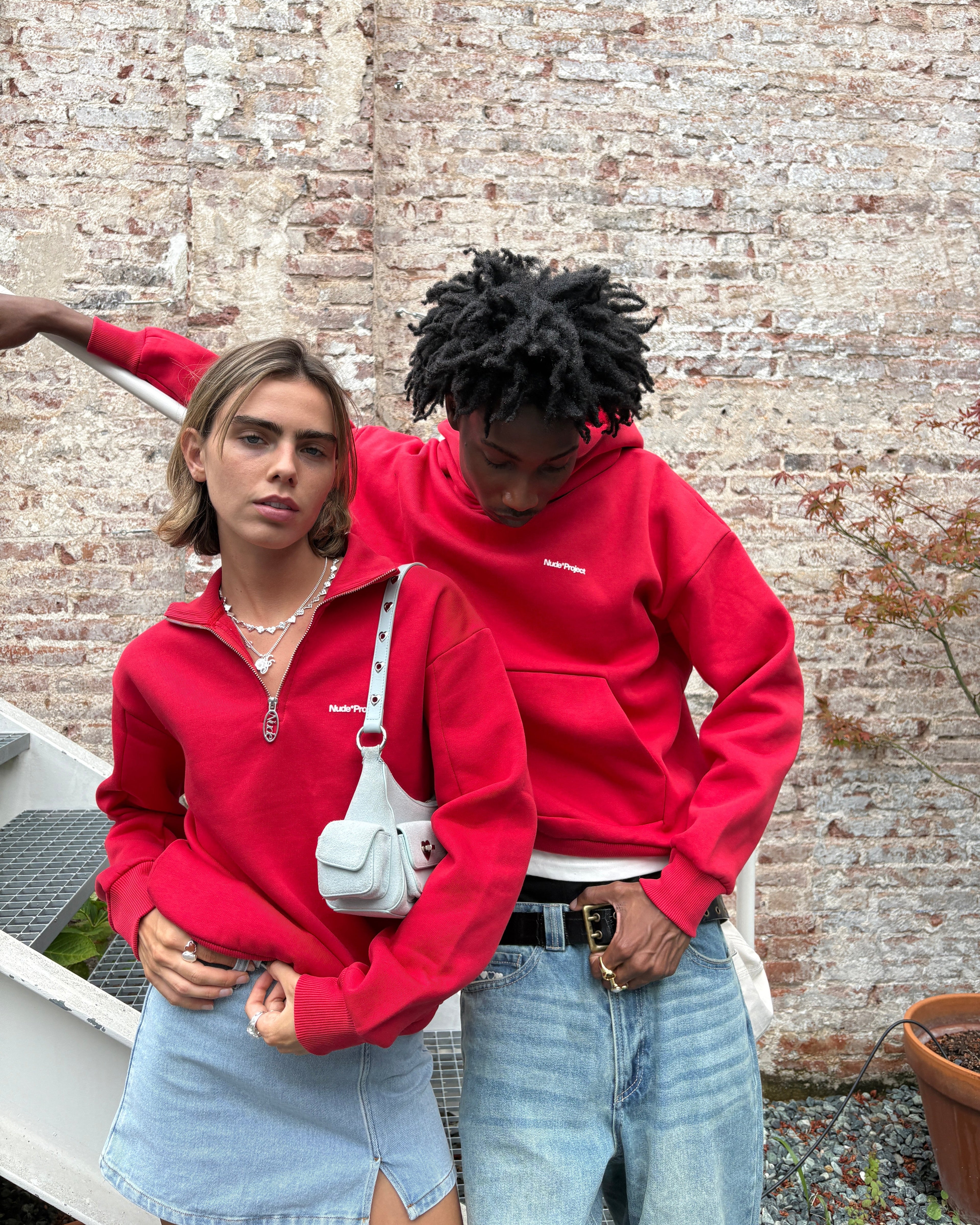 Origins Quarter-Zip Red