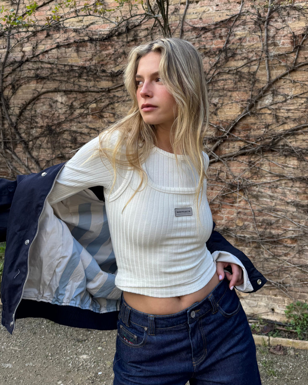 Double Trouble Long-Sleeve Tee