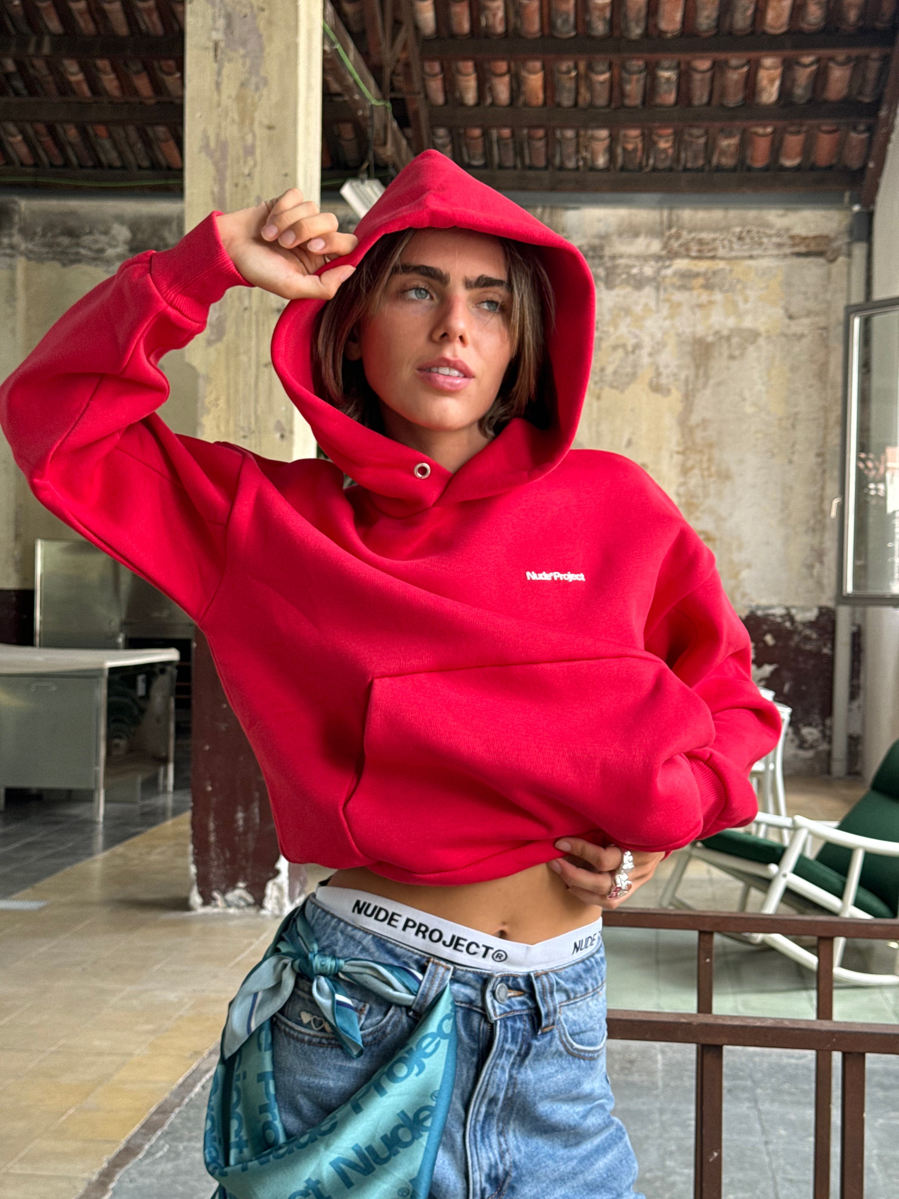 Origins Hoodie Red Nude Project México Oficial Nude Project Mexico