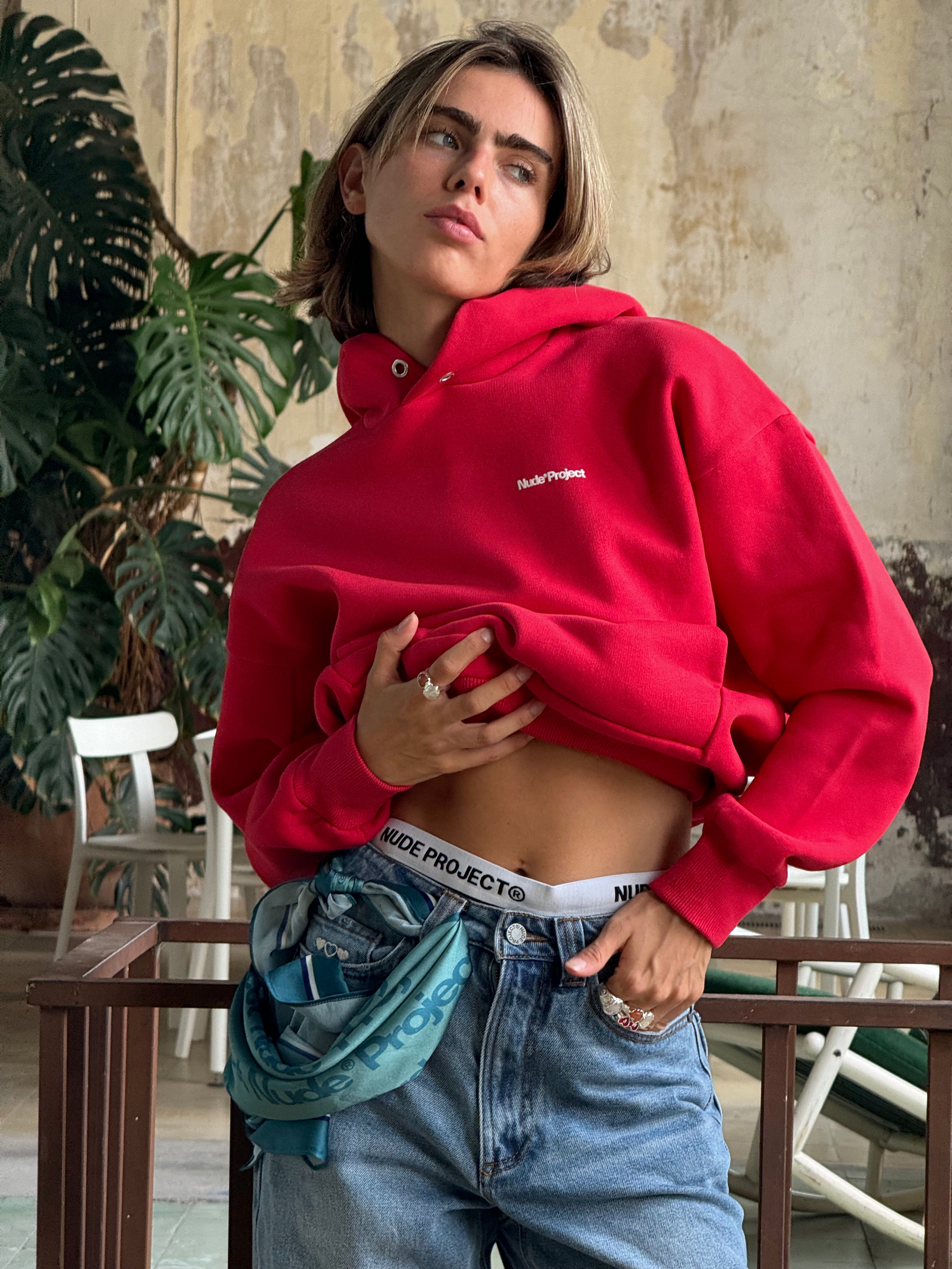 Origins Hoodie Red Nude Project México Oficial Nude Project Mexico