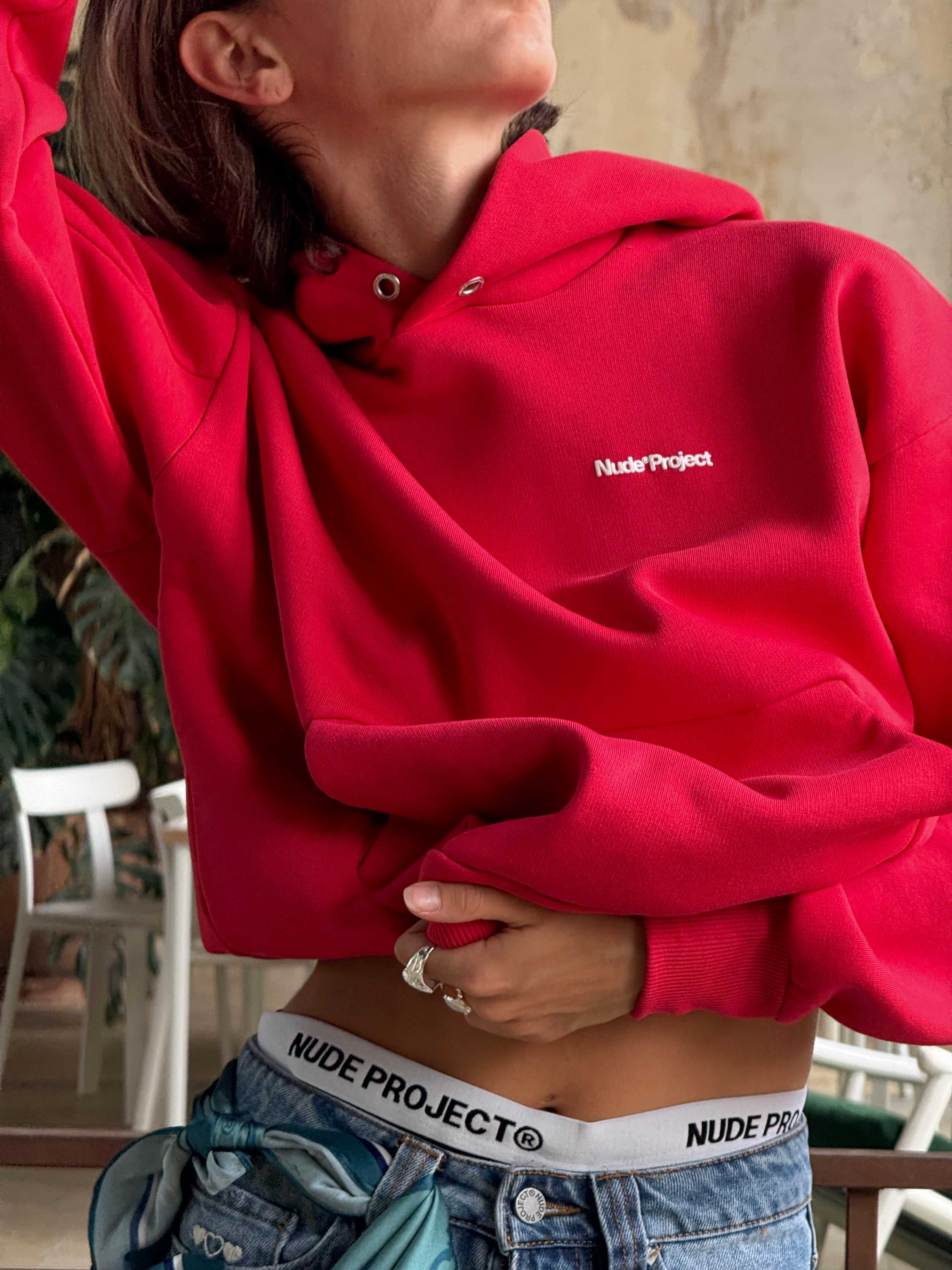 Origins Hoodie Red Nude Project México Oficial Nude Project Mexico