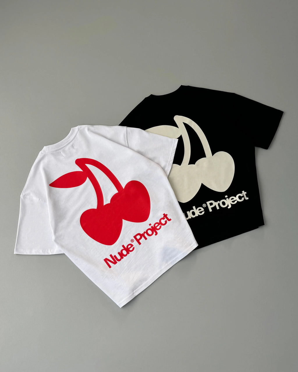Cherry Logo Tee Black Nude Project México Oficial Nude Project Mexico