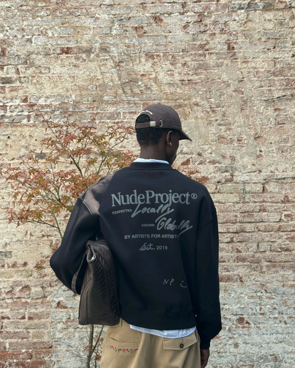 Global Soon Sweatshirt Black Nude Project México Oficial Nude Project Mexico