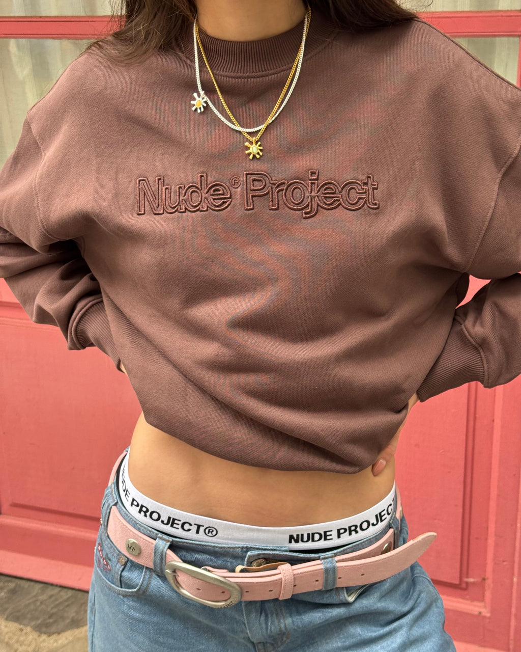 Brun Sweatshirt Brown Nude Project México Oficial Nude Project Mexico
