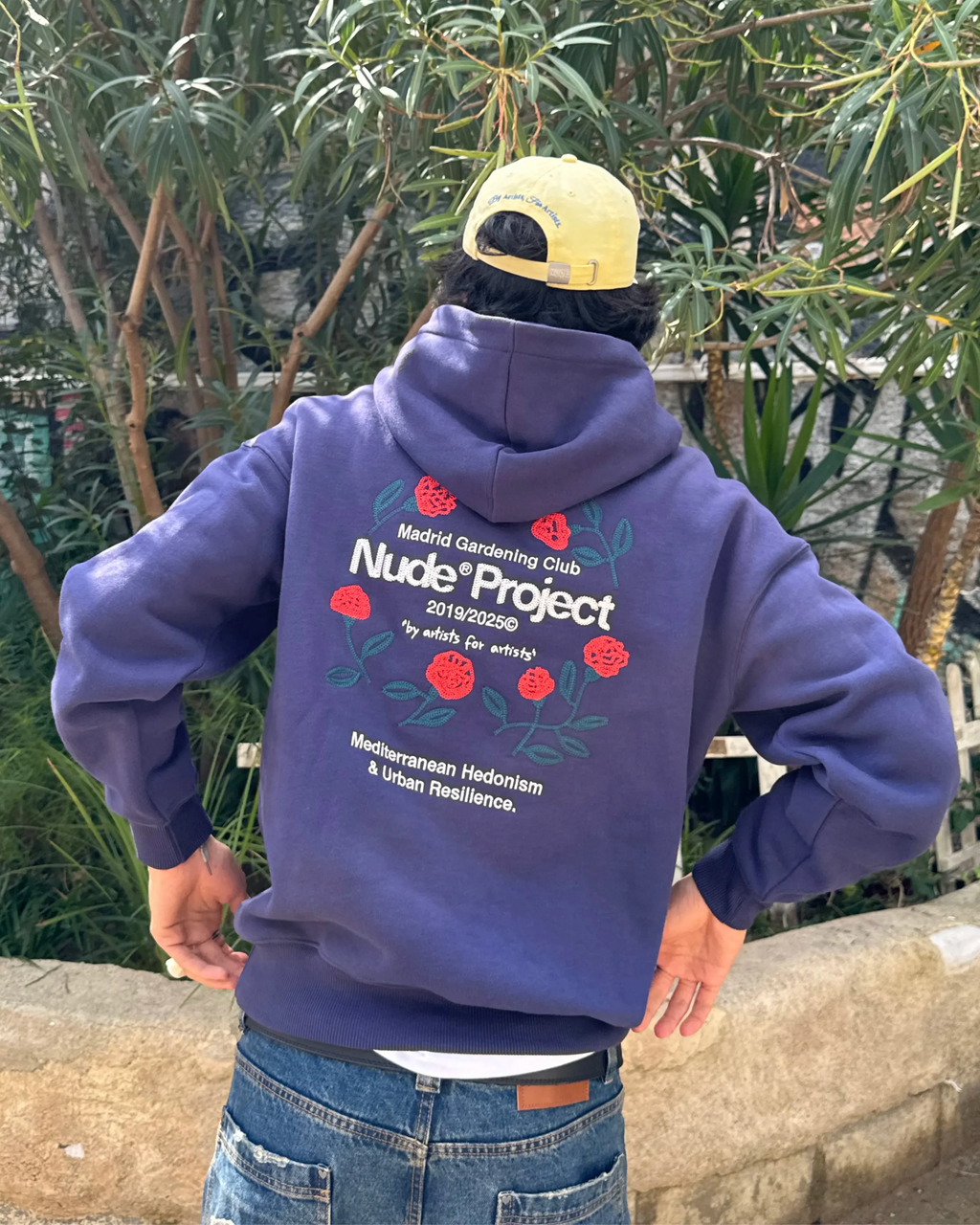 Garden Hoodie Navy