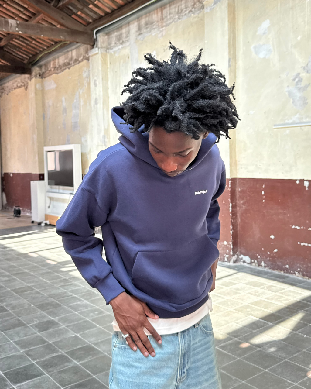 Origins Hoodie Navy Nude Project México Oficial Nude Project Mexico