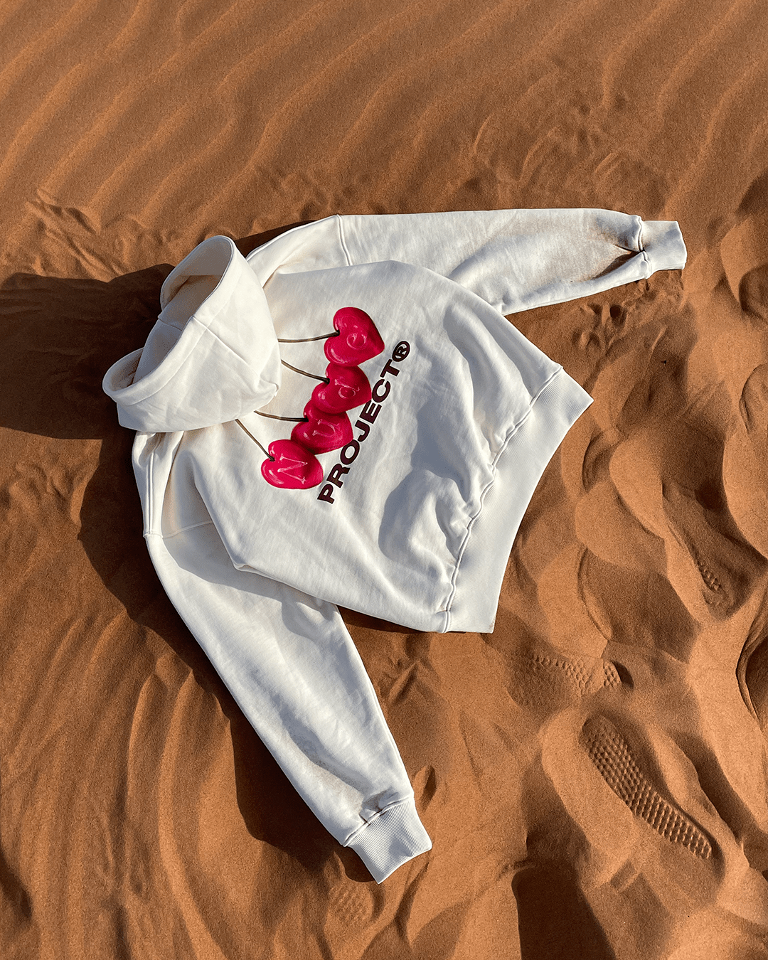 Cherry Hoodie Marshmallow Nude Project México Oficial Nude Project Mexico