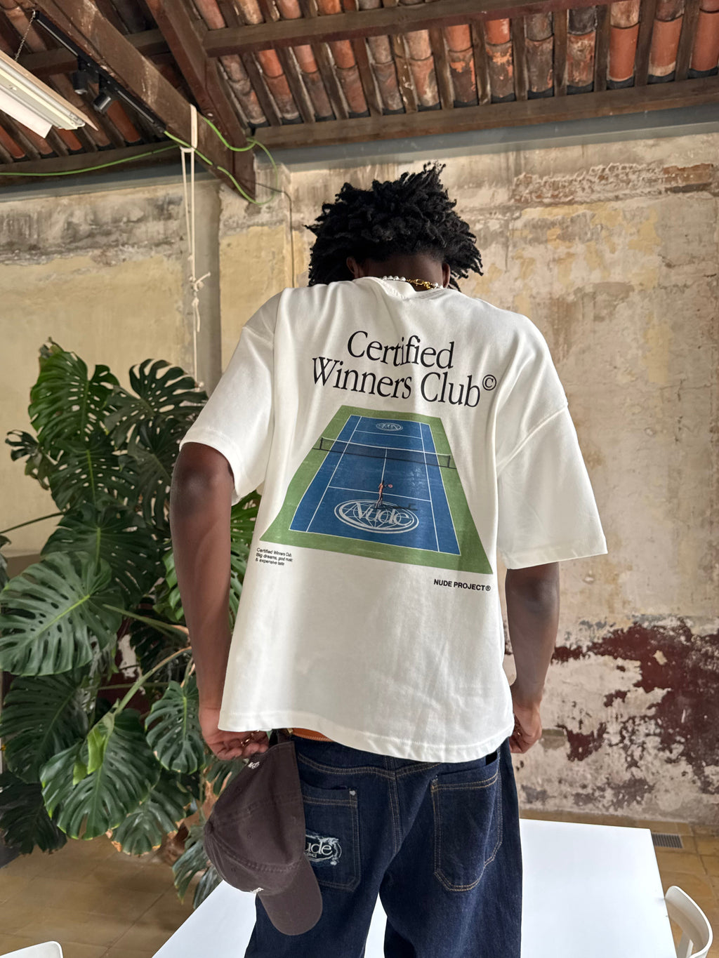 Tennis Tee White