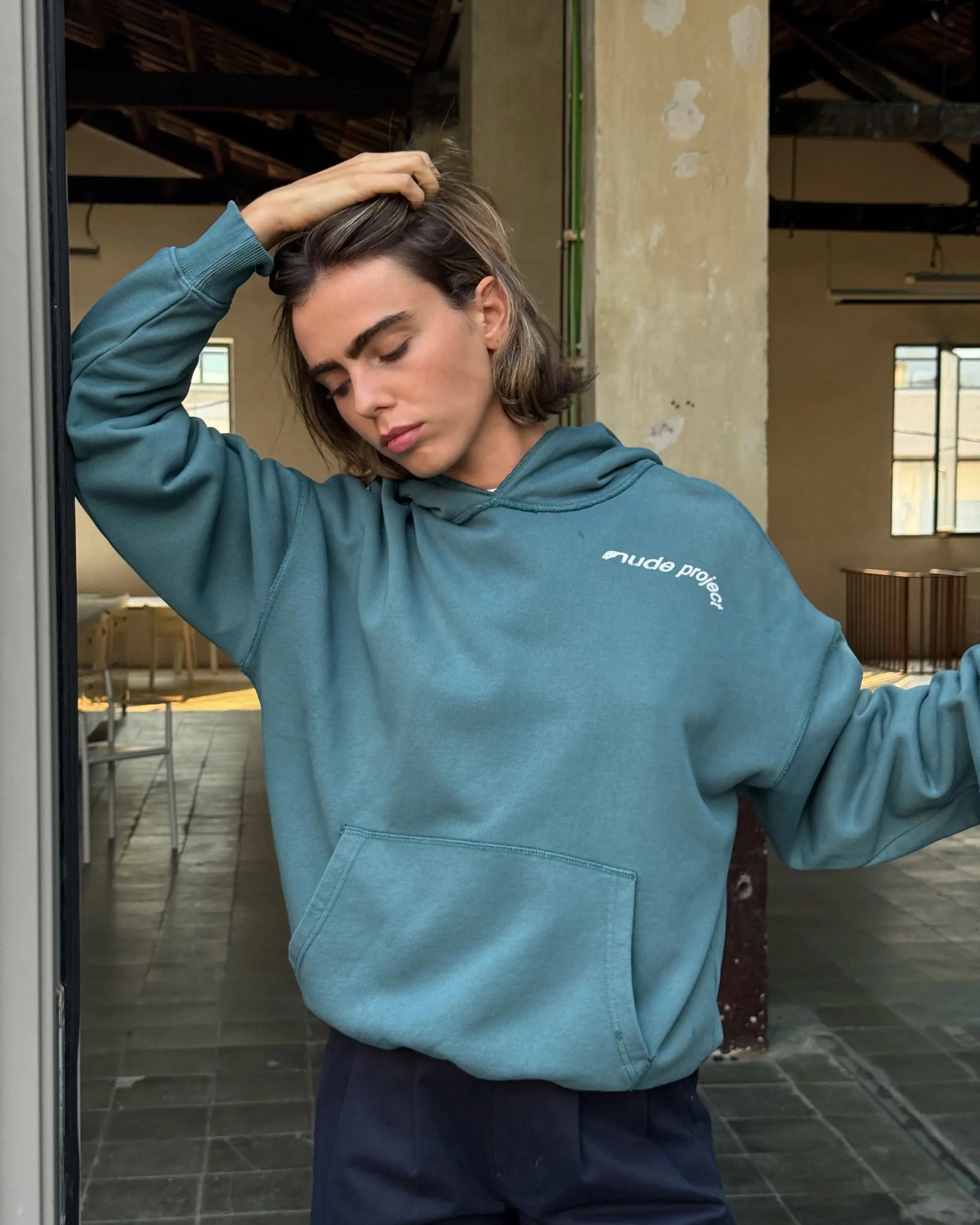 Gallery Hoodie Green