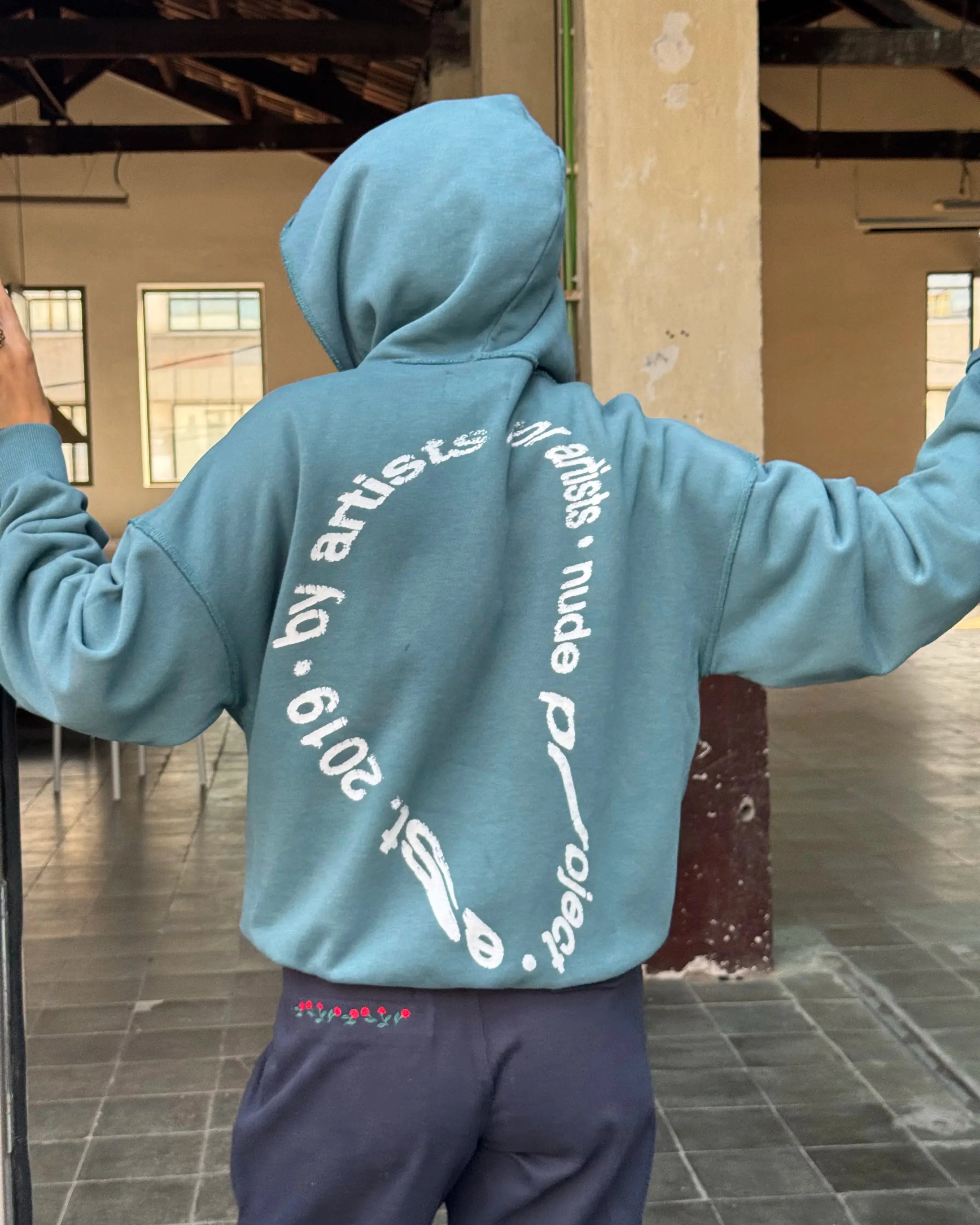 Gallery Hoodie Green Nude Project México Oficial Nude Project Mexico