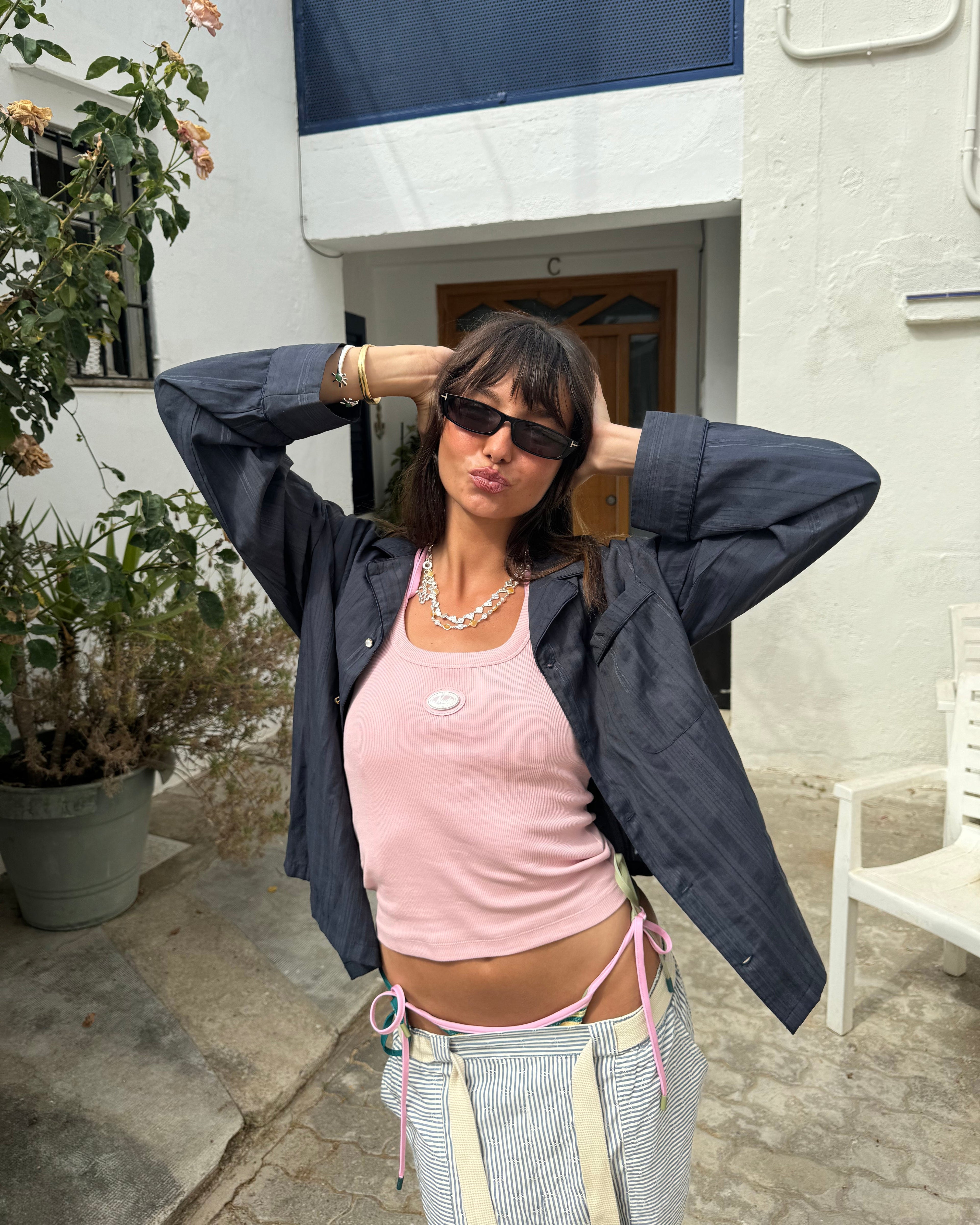 Sophisticated Pleasure Tank Top Pink