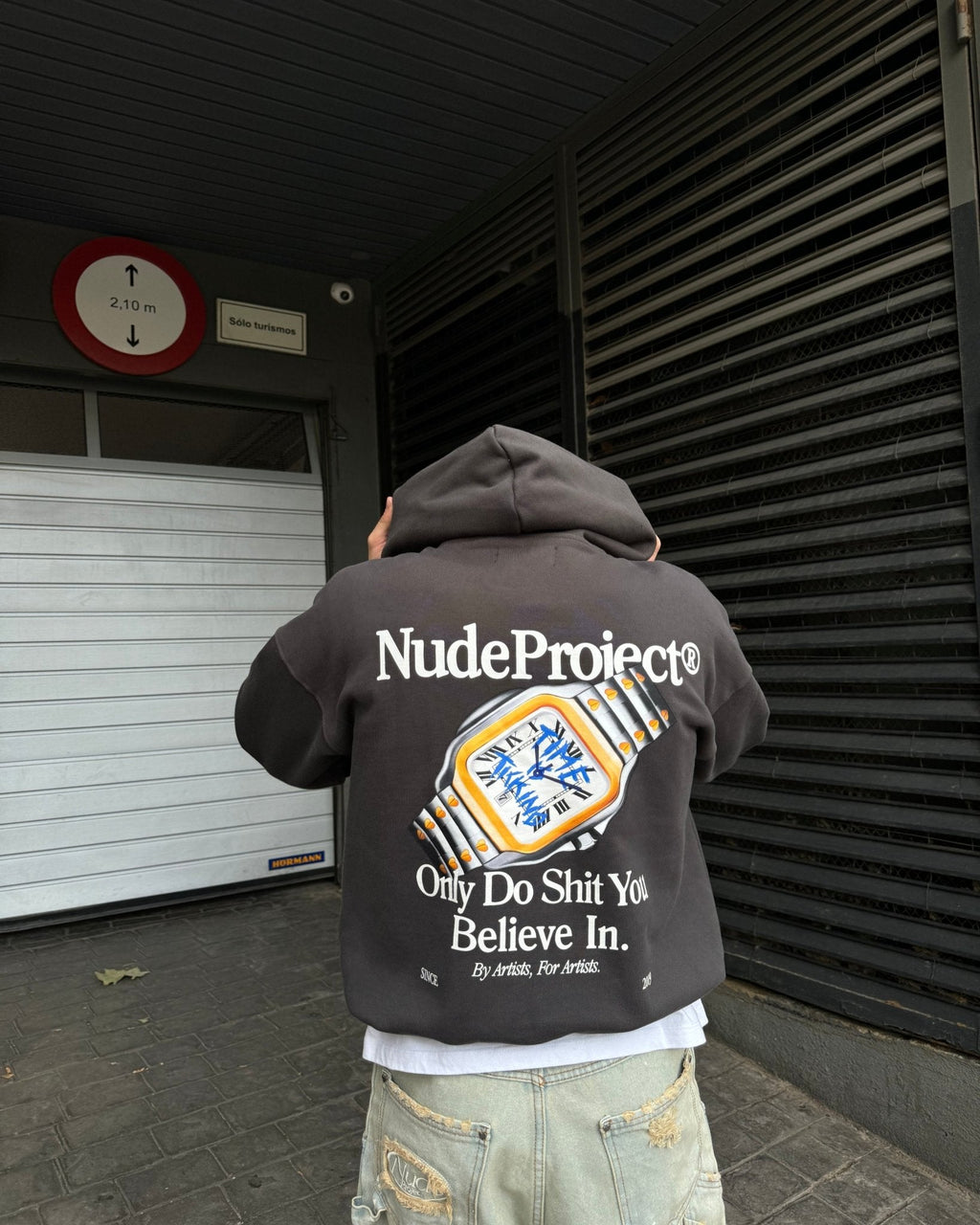 Time Hoodie Ash Nude Project México Oficial Nude Project Mexico