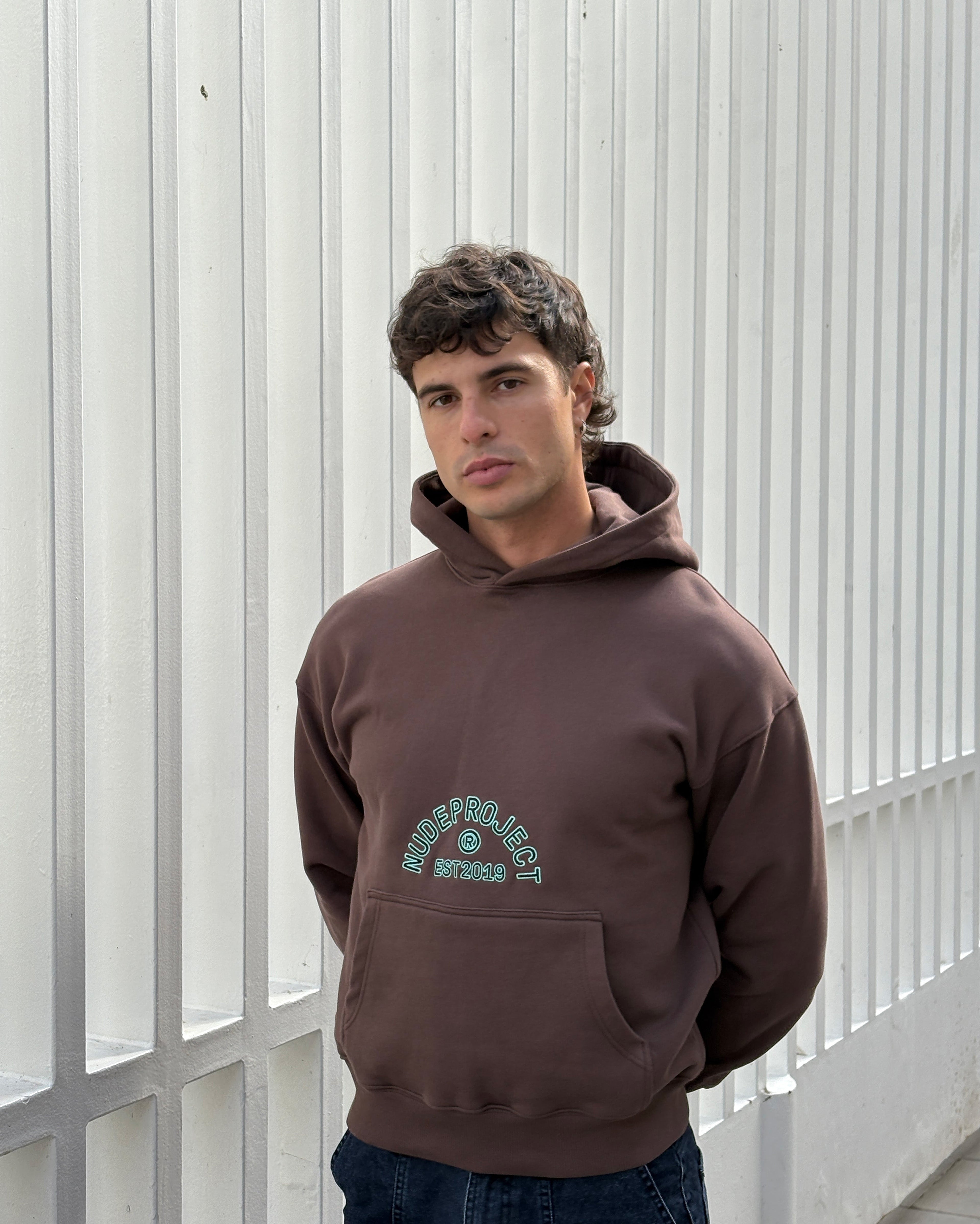 Swans Hoodie Brown Nude Project México Oficial Nude Project Mexico
