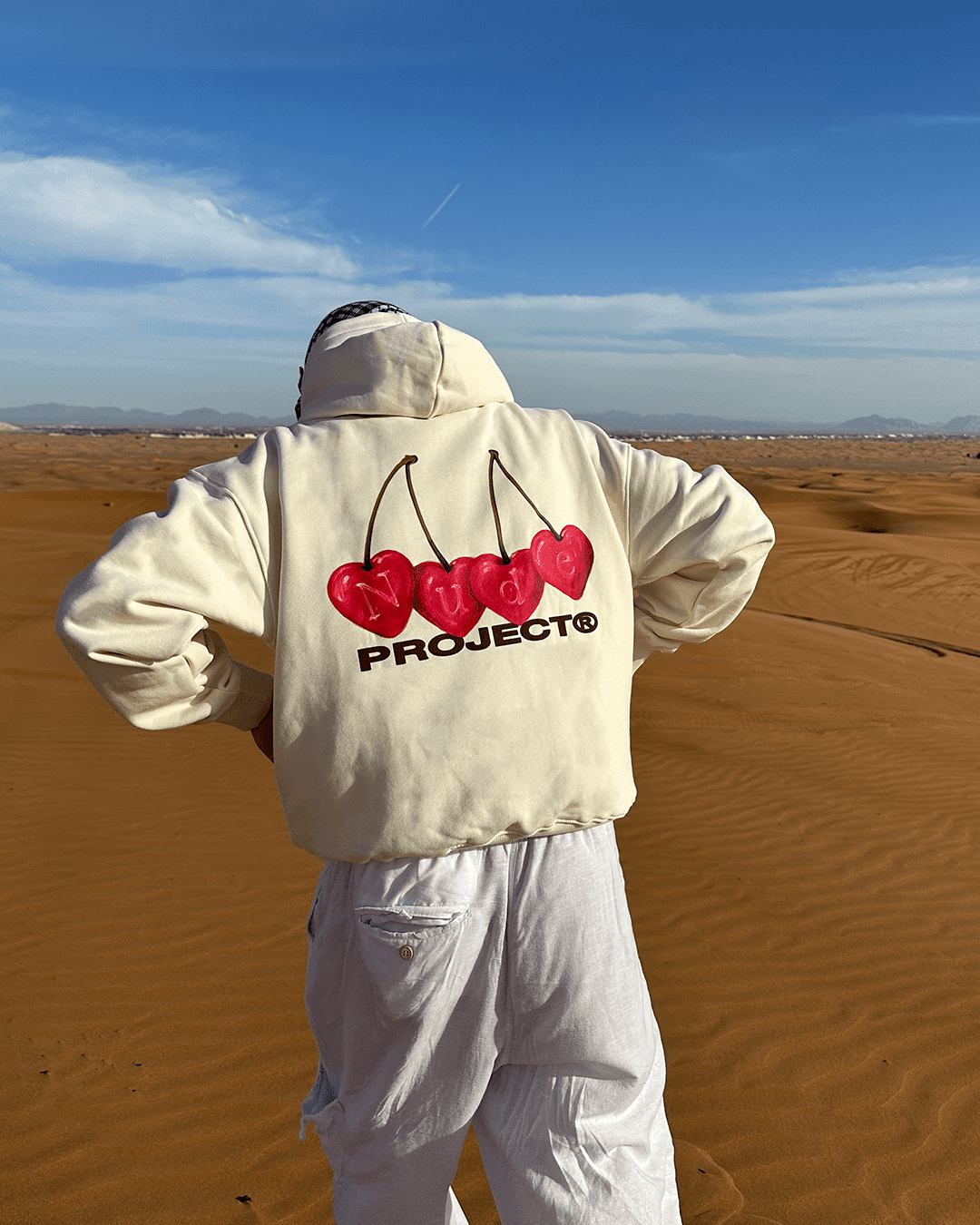Cherry Hoodie Marshmallow Nude Project México Oficial Nude Project Mexico