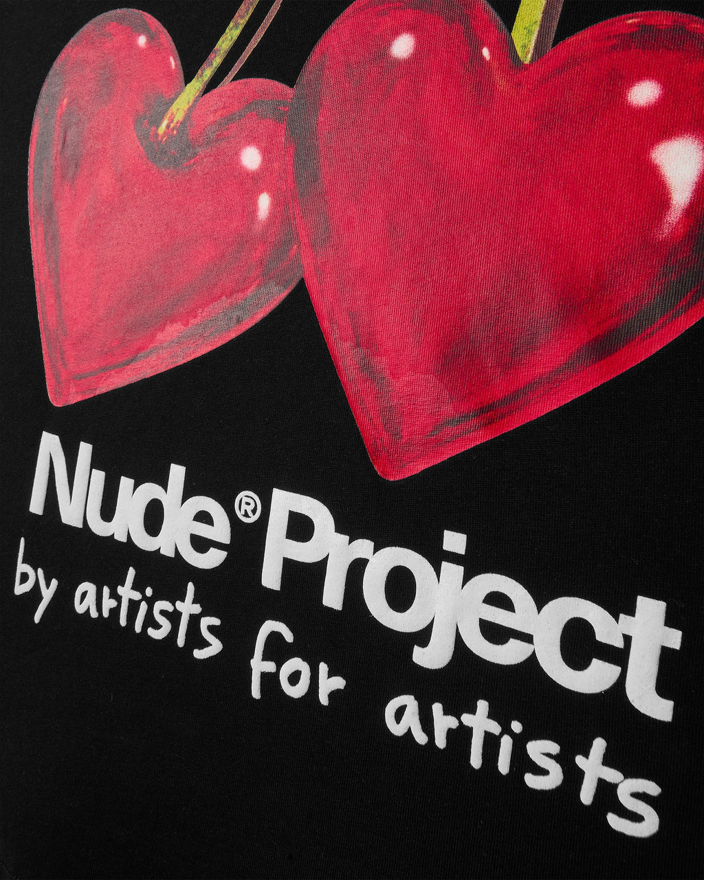 Juicy Cherry Tee Black Nude Project México Oficial Nude Project Mexico
