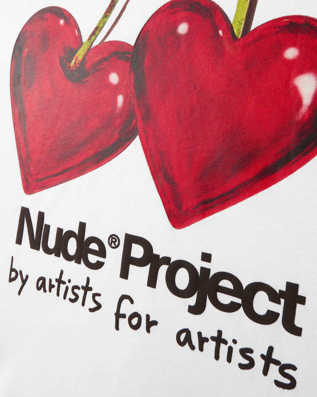 Juicy Cherry Tee White Nude Project México Oficial Nude Project Mexico