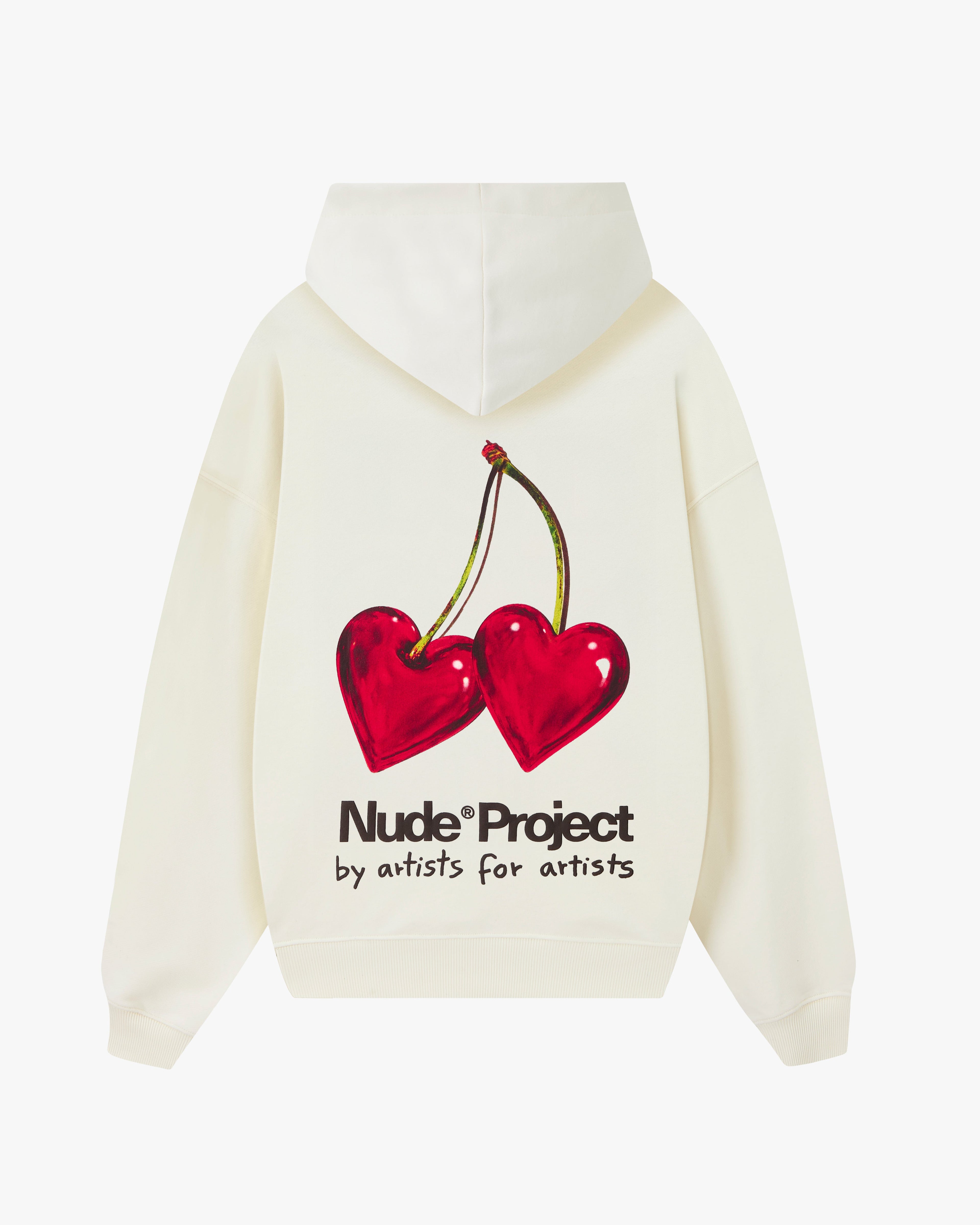 Juicy Cherry Hoodie Marshmallow Nude Project México Oficial Nude Project Mexico