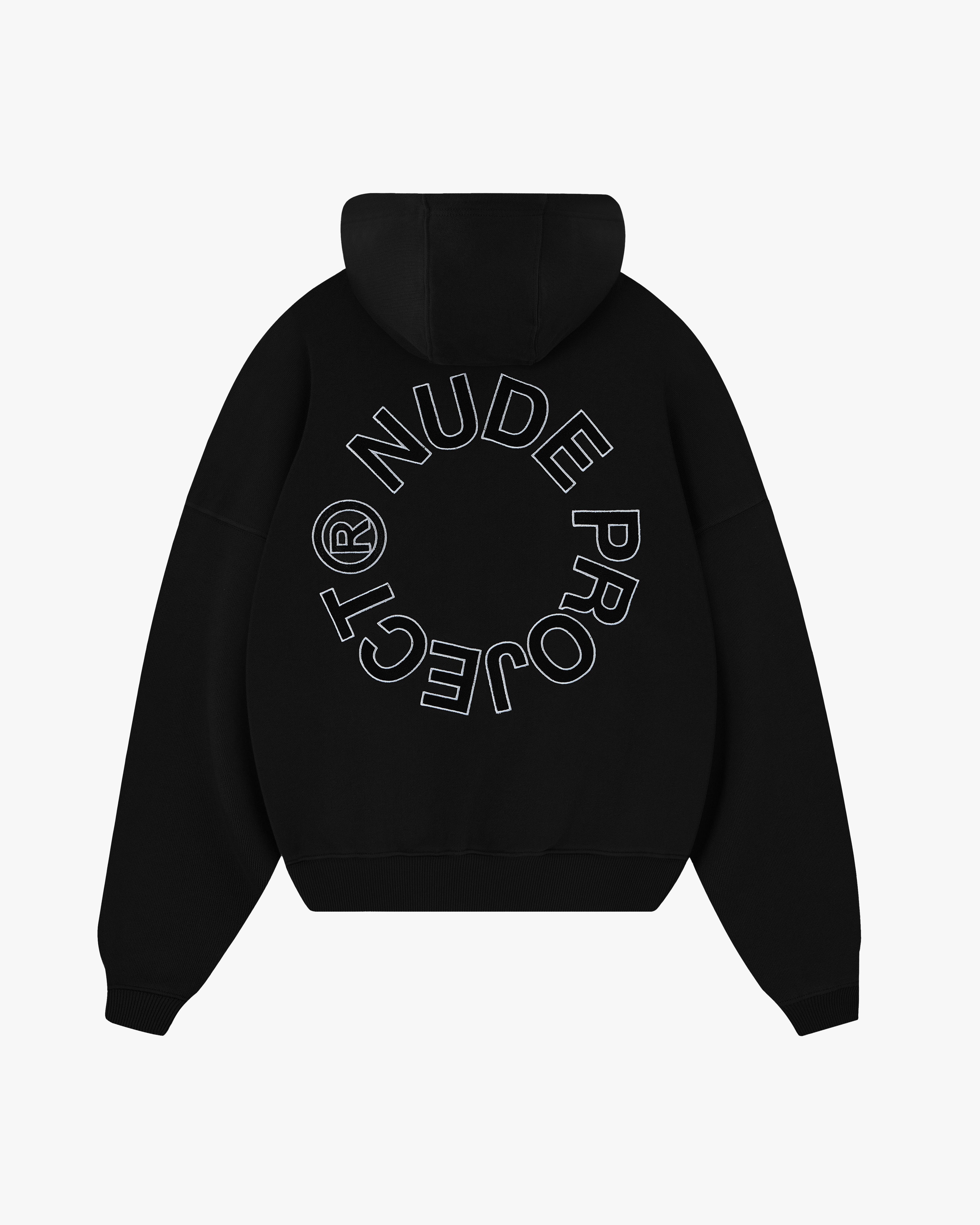 Kory Boxy Hoodie Black Nude Project México Oficial Nude Project Mexico