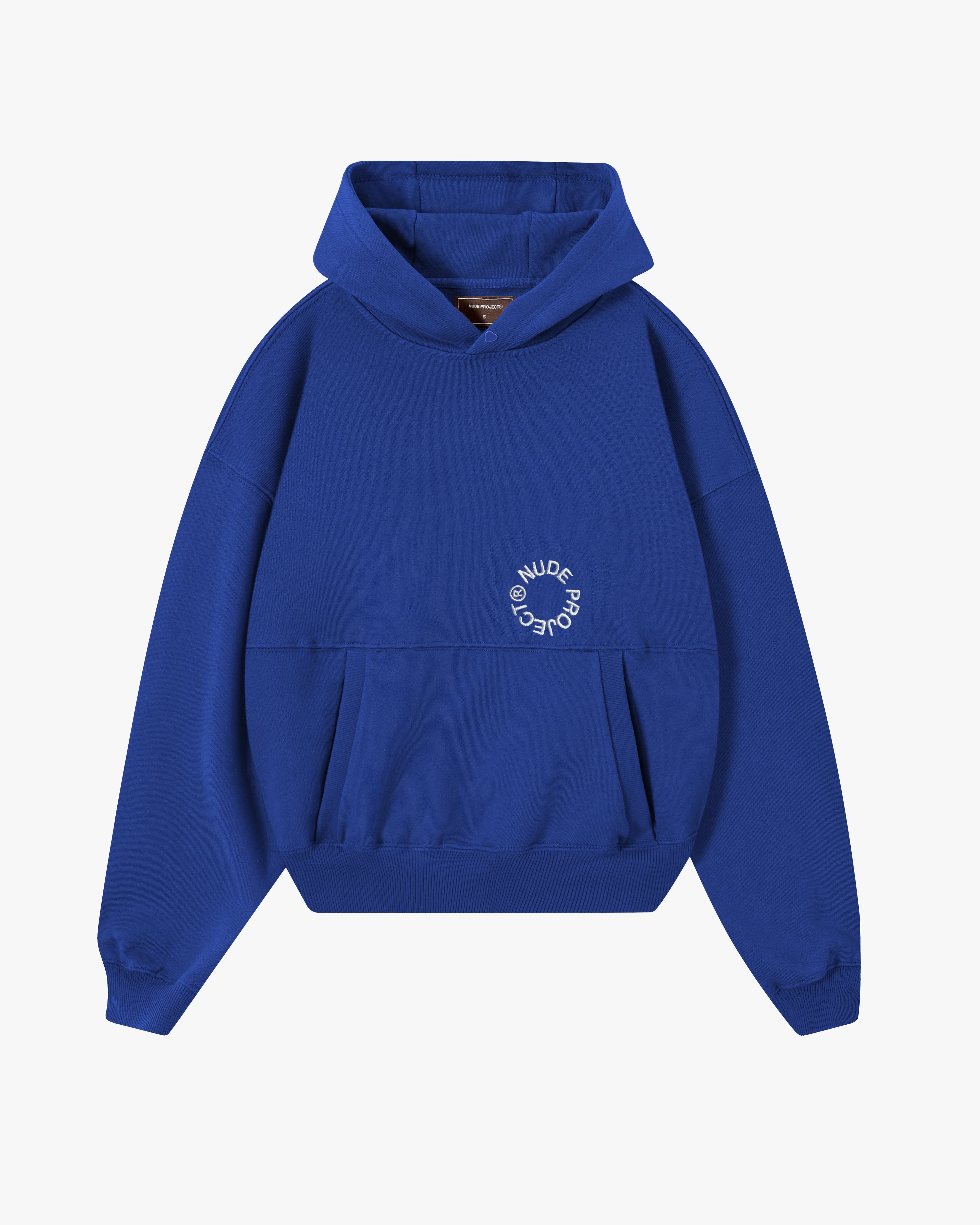 Kory Boxy Hoodie Blue Nude Project México Oficial Nude Project Mexico