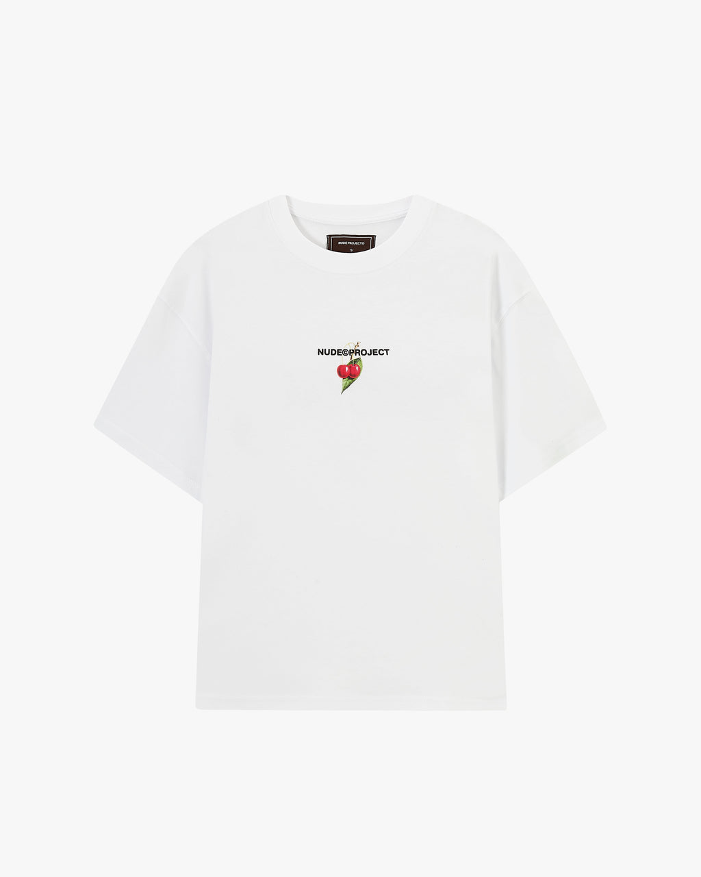 Locally Hated Cherry Tee White