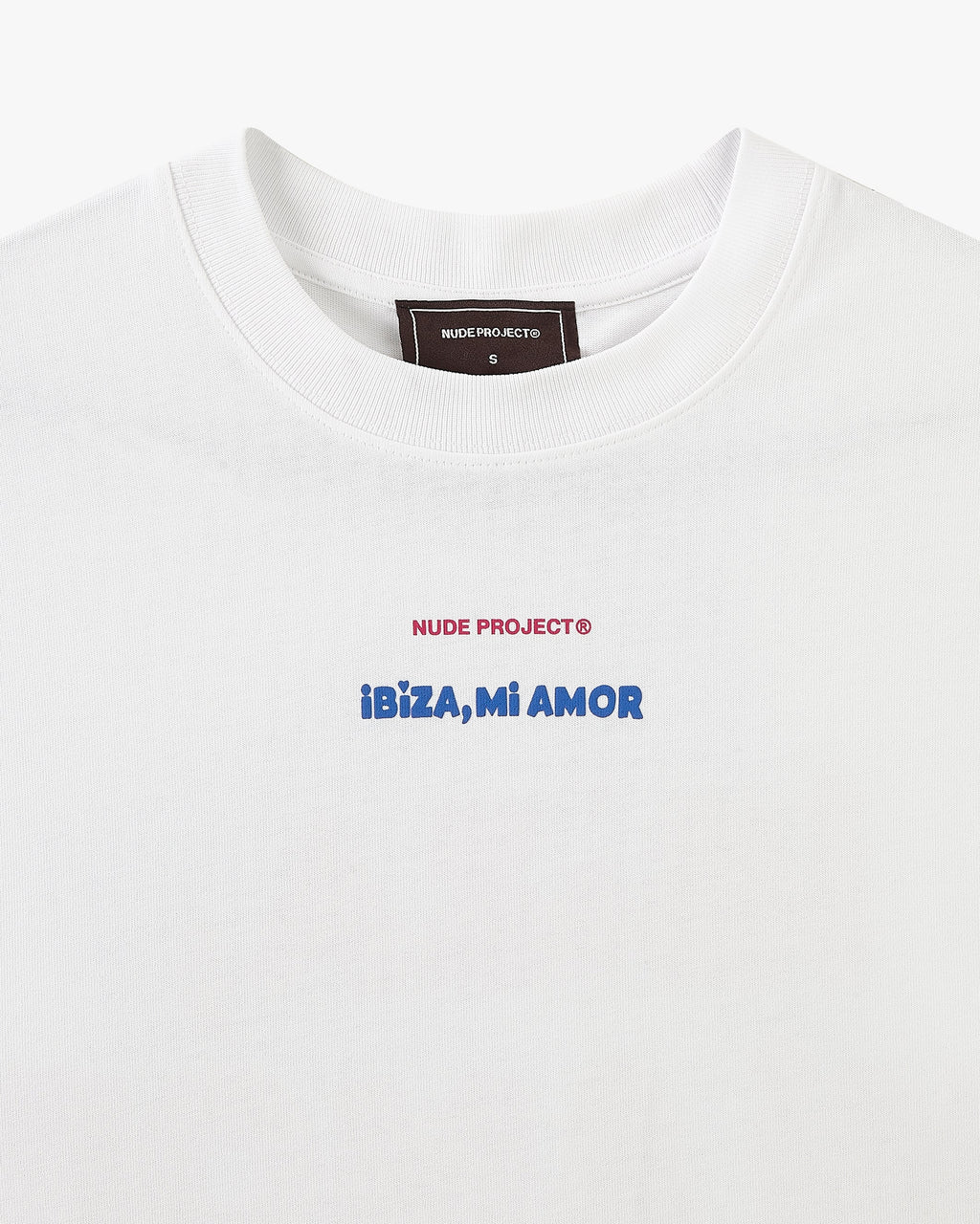 Mi Amor Tee White Nude Project México Oficial Nude Project Mexico