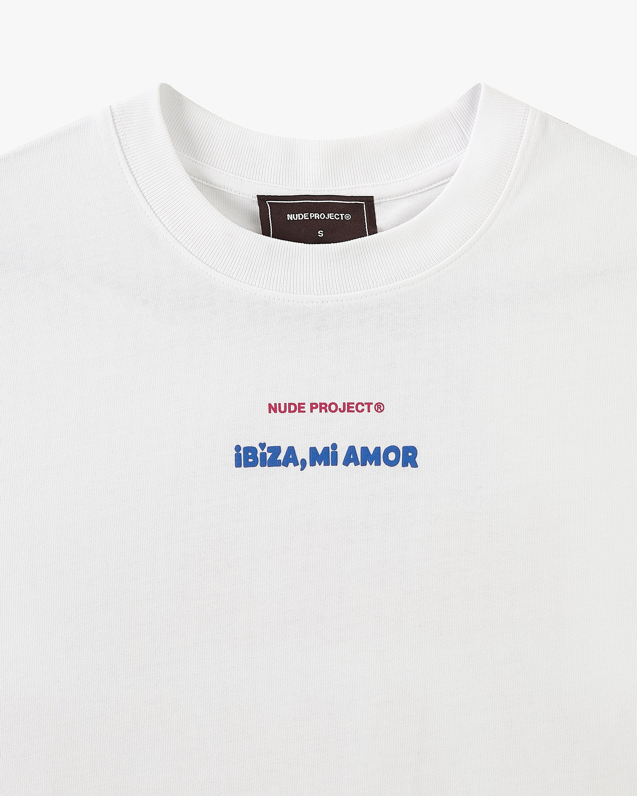 Mi Amor Tee White Nude Project México Oficial Nude Project Mexico