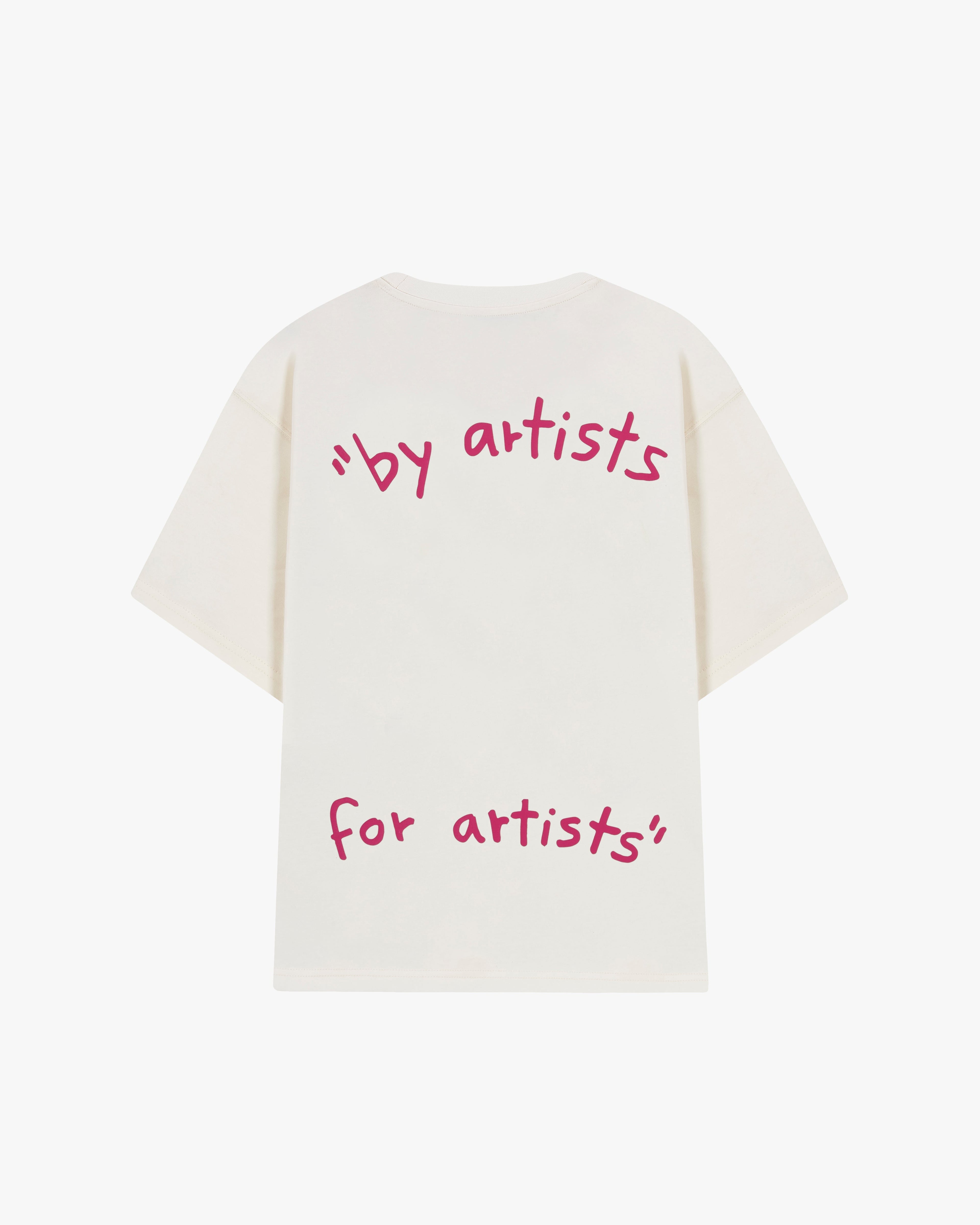 Motto Tee Beige