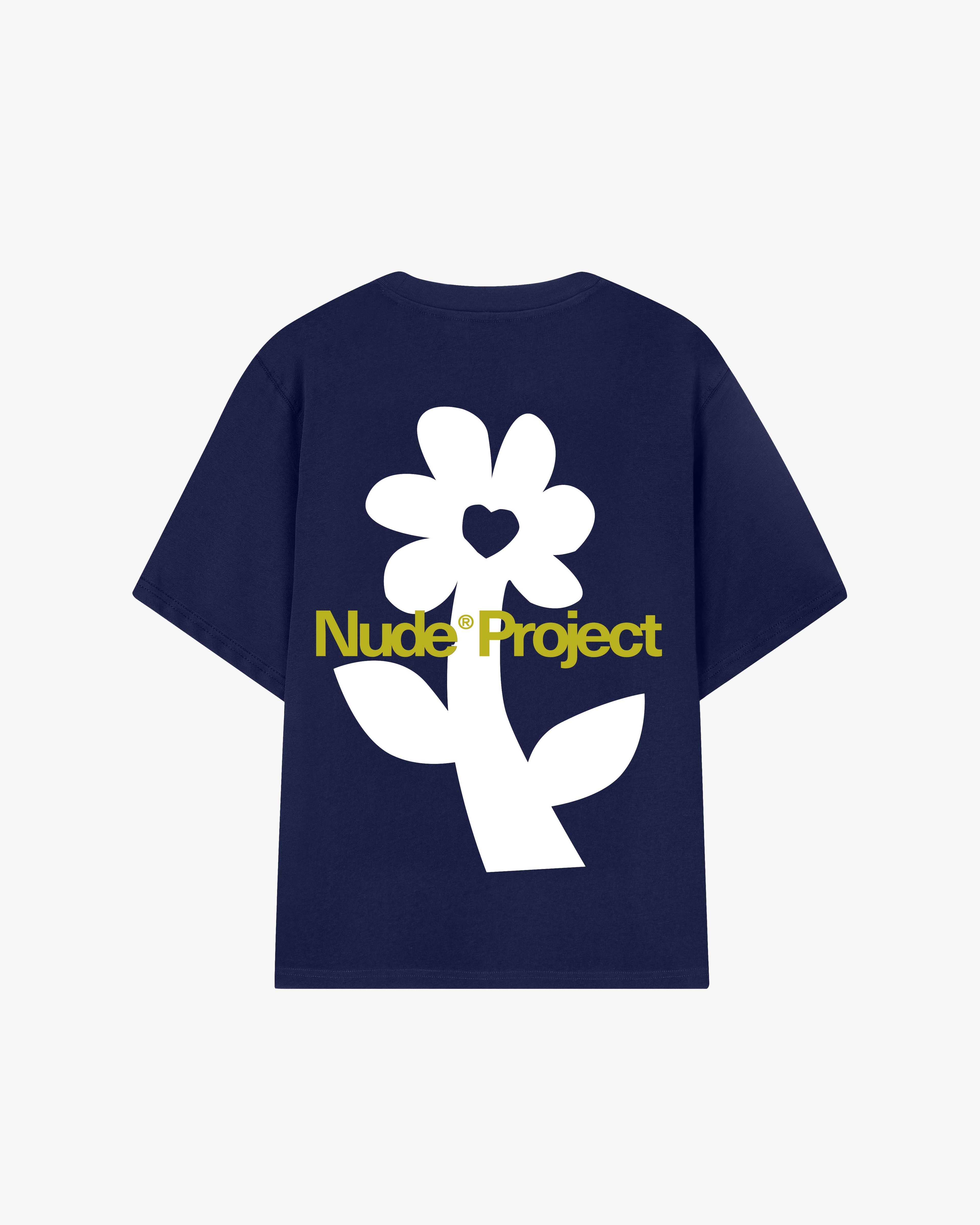 Sunny Tee Navy Nude Project México Oficial Nude Project Mexico