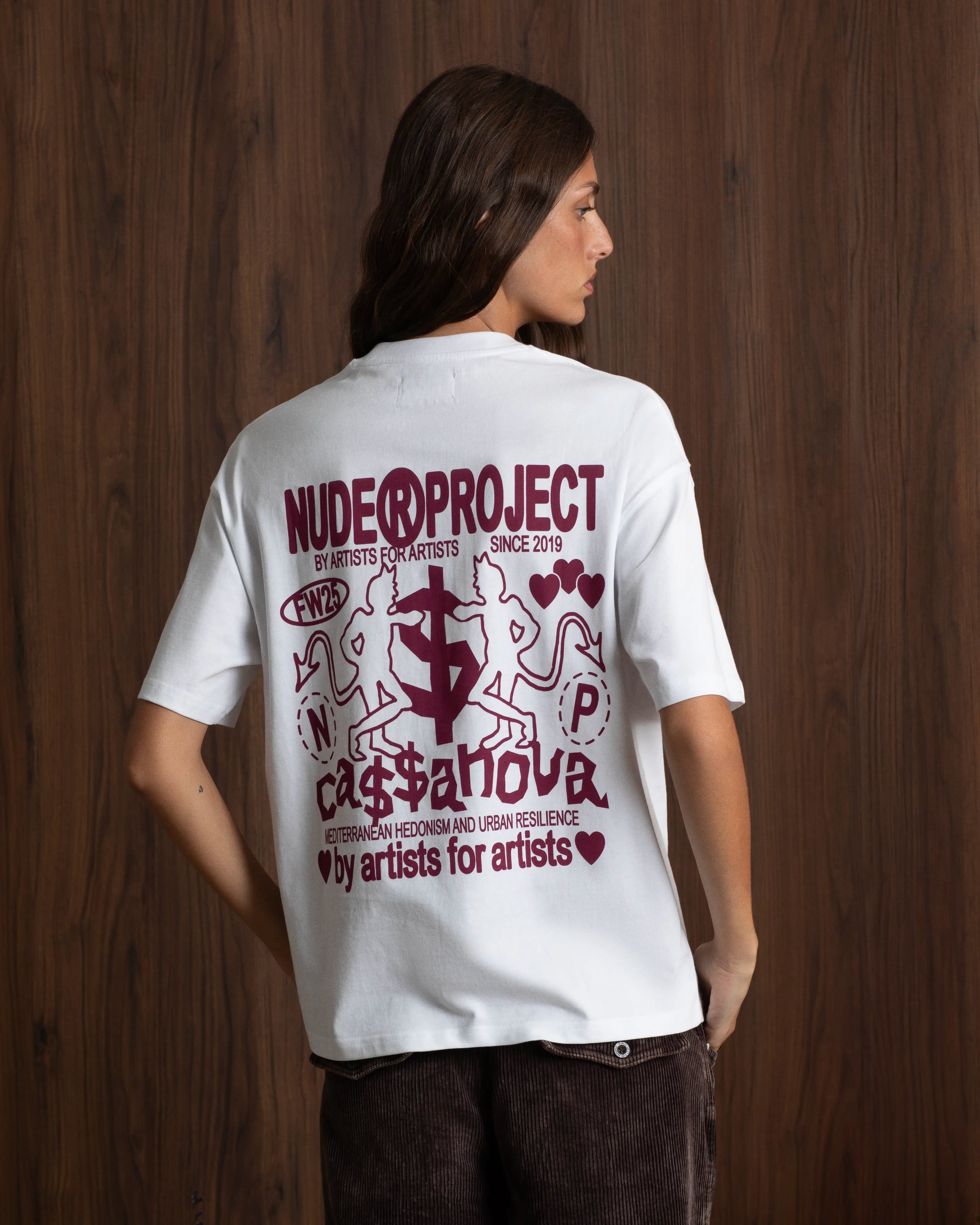 Cassanova Tee White