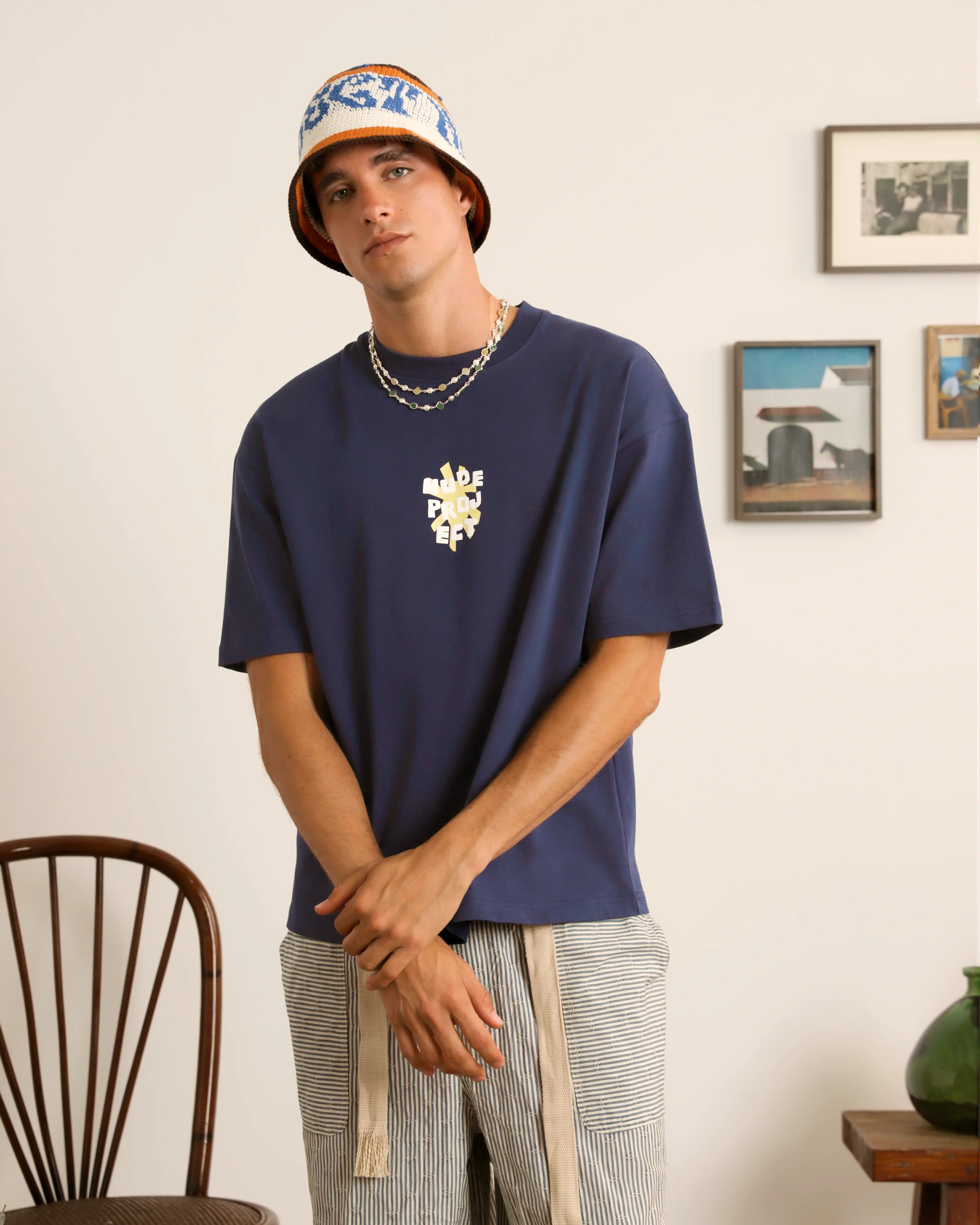Astro Tee Navy
