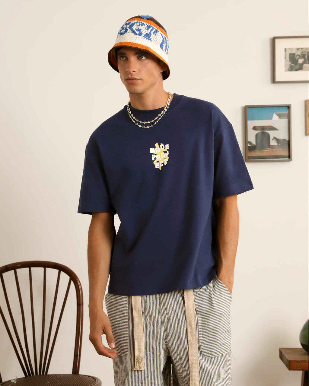 Astro Tee Navy