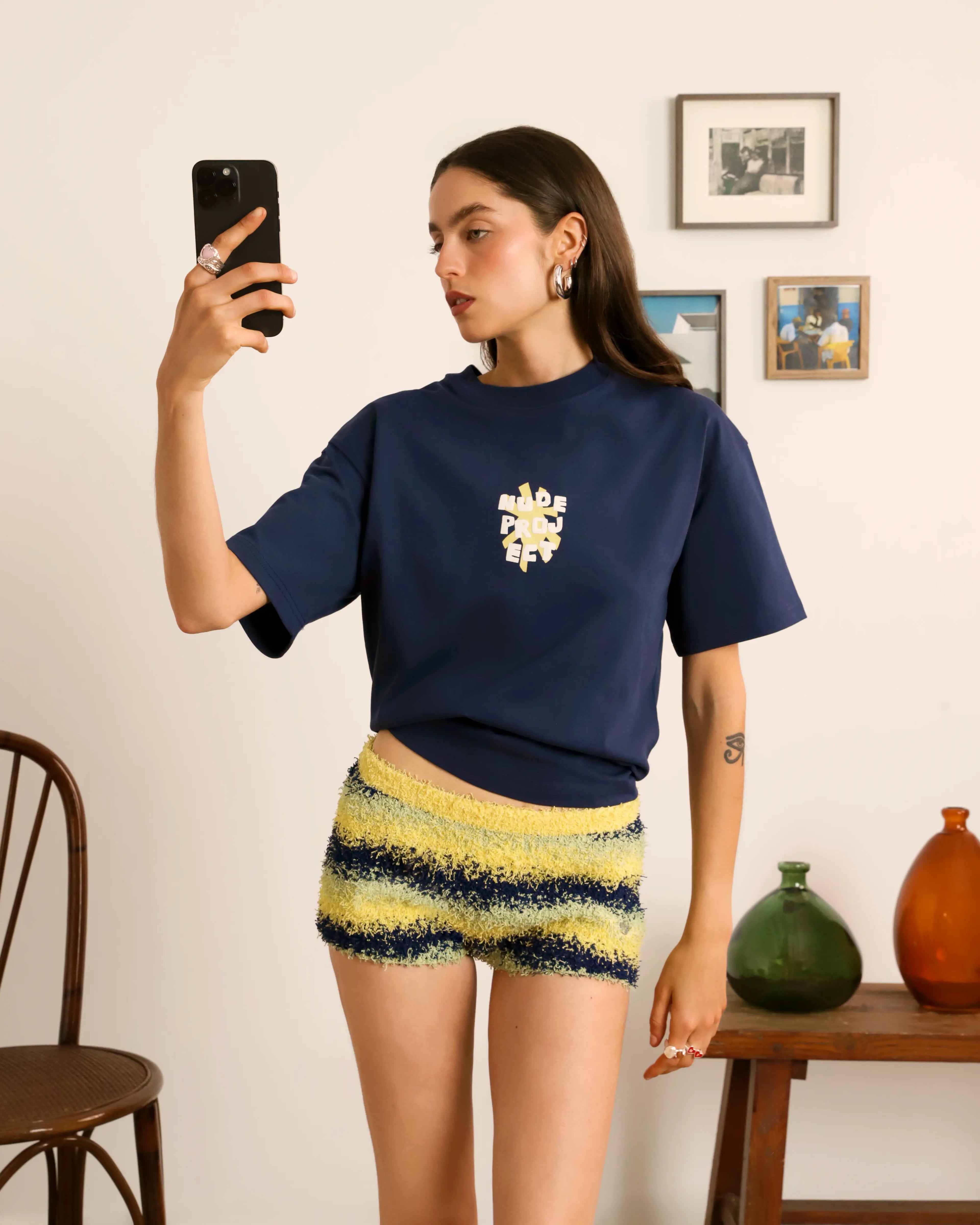Astro Tee Navy