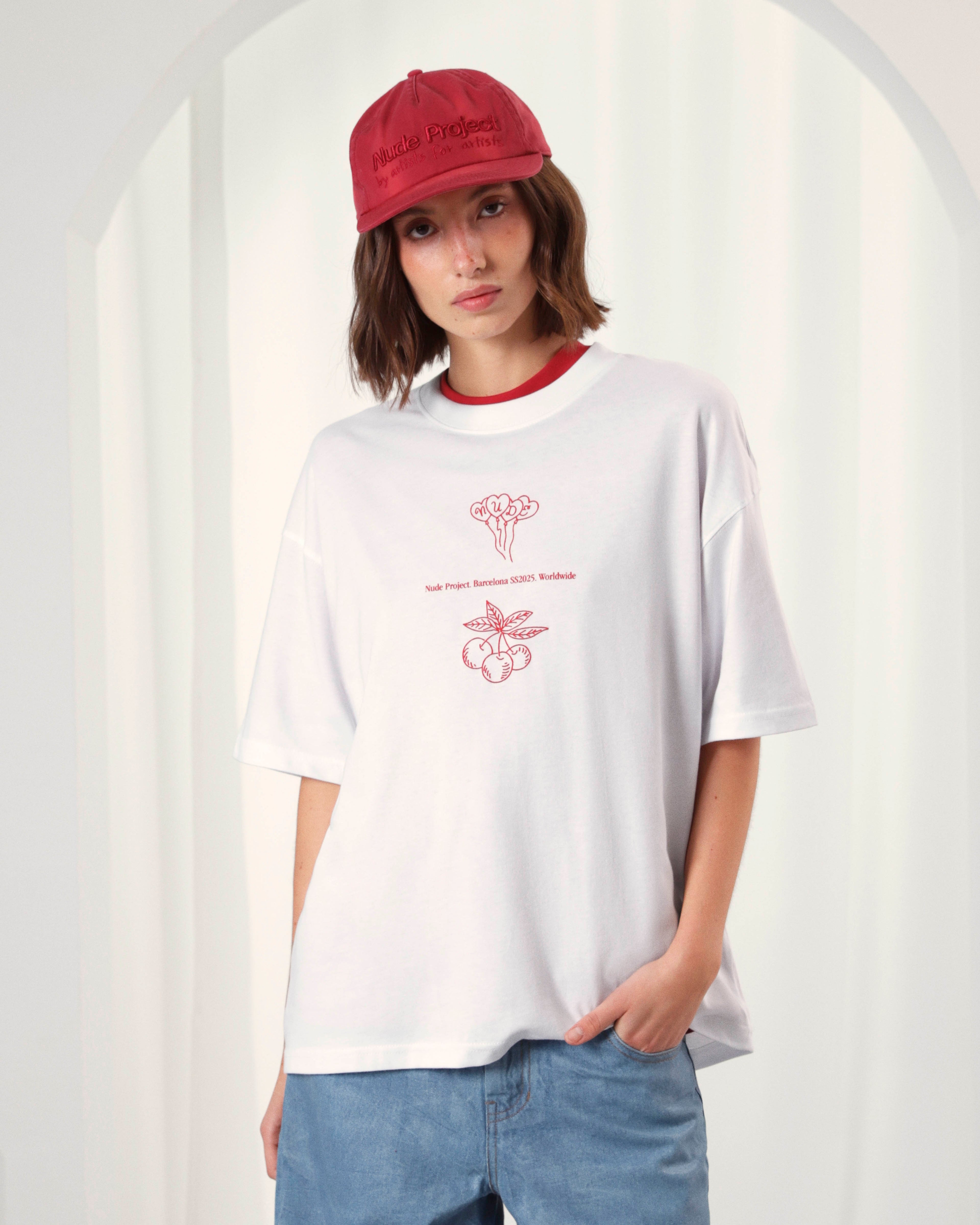Swan Garden Tee White Nude Project México Oficial Nude Project Mexico