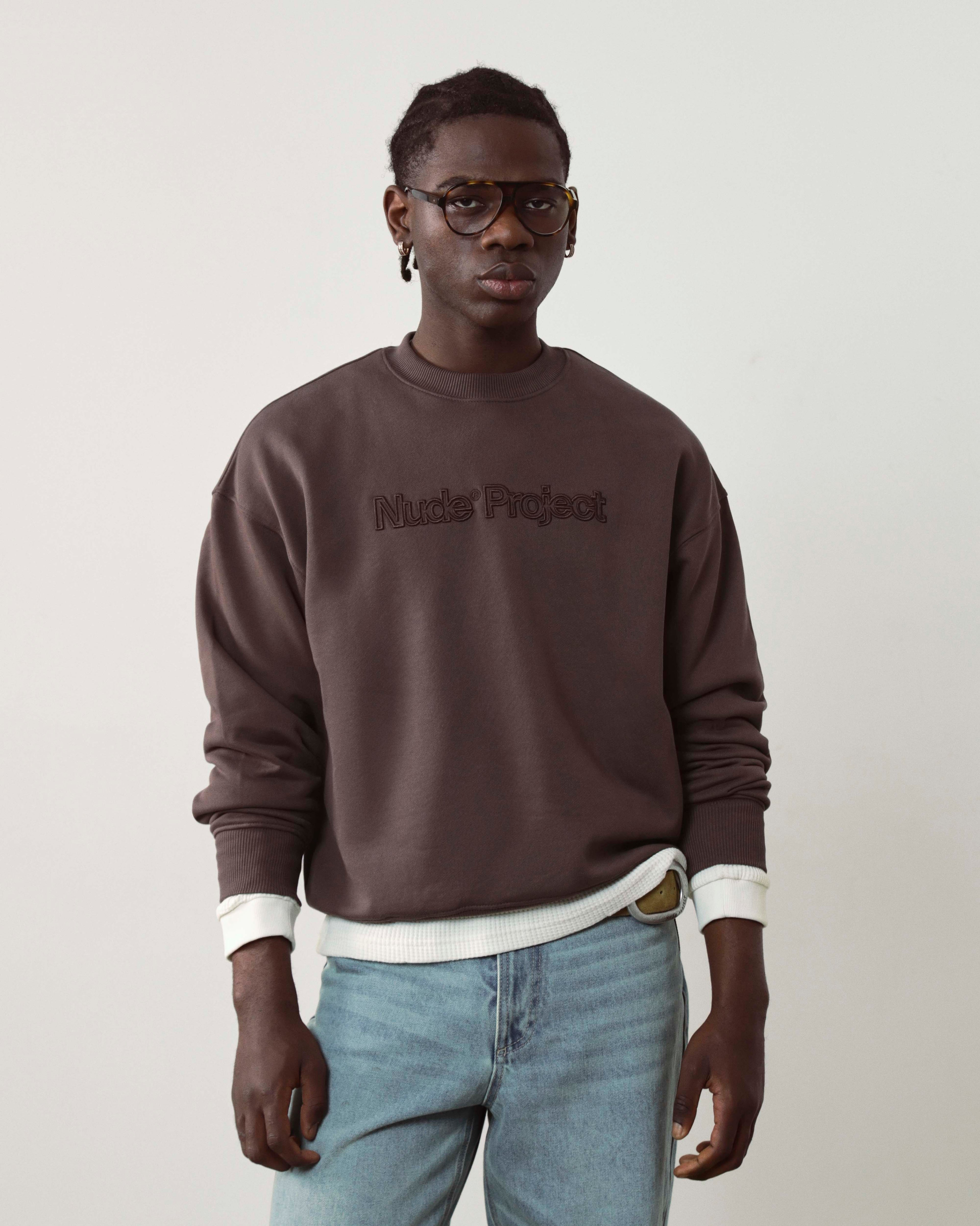Brun Sweatshirt Brown Nude Project México Oficial Nude Project Mexico