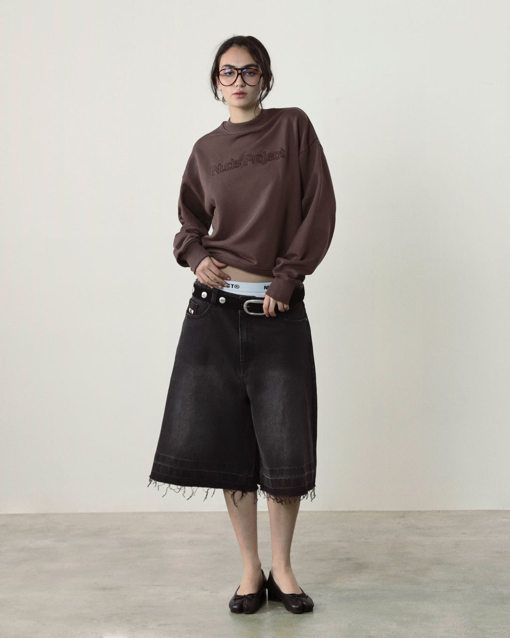 Brun Sweatshirt Brown Nude Project México Oficial Nude Project Mexico