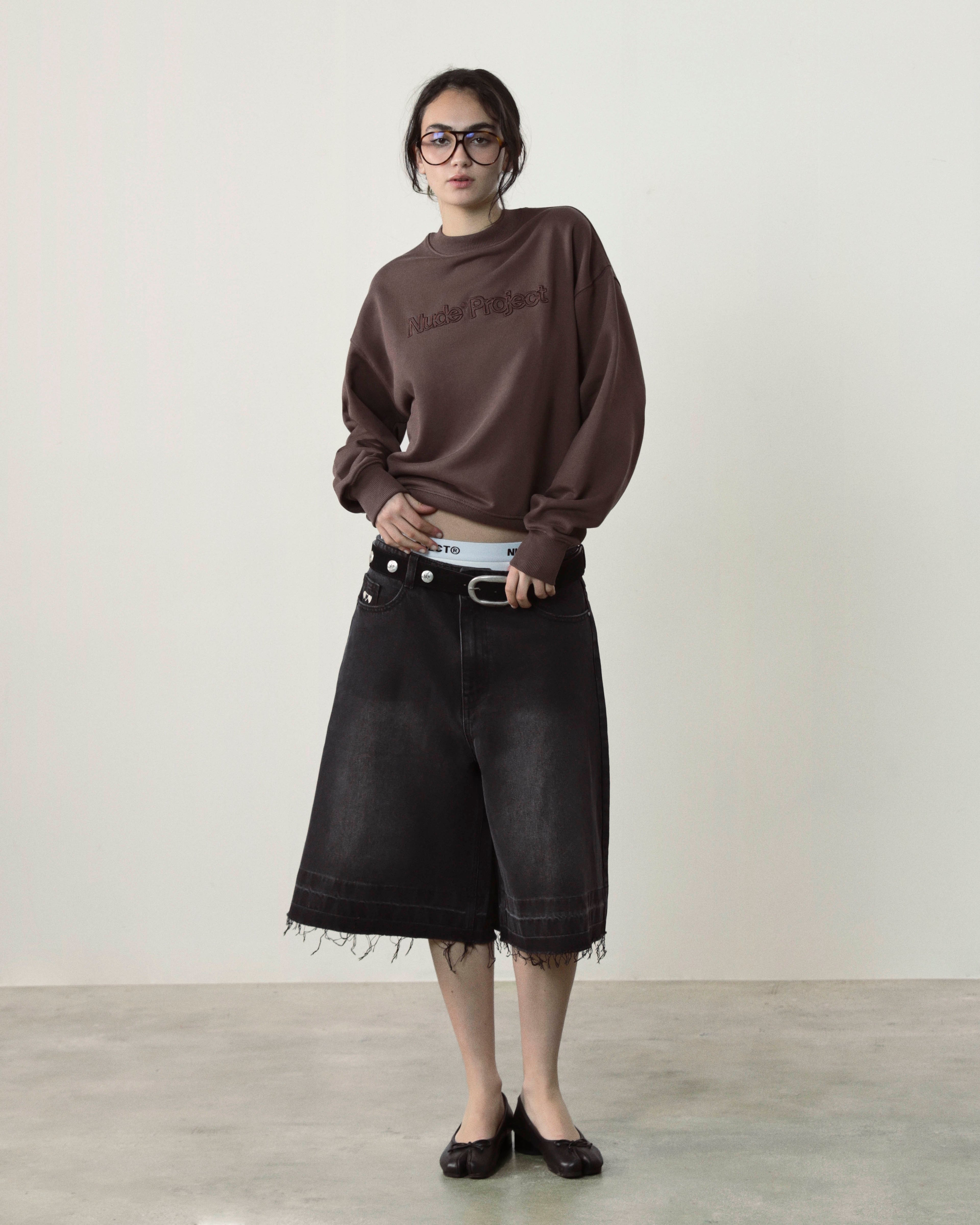 Brun Sweatshirt Brown Nude Project México Oficial Nude Project Mexico