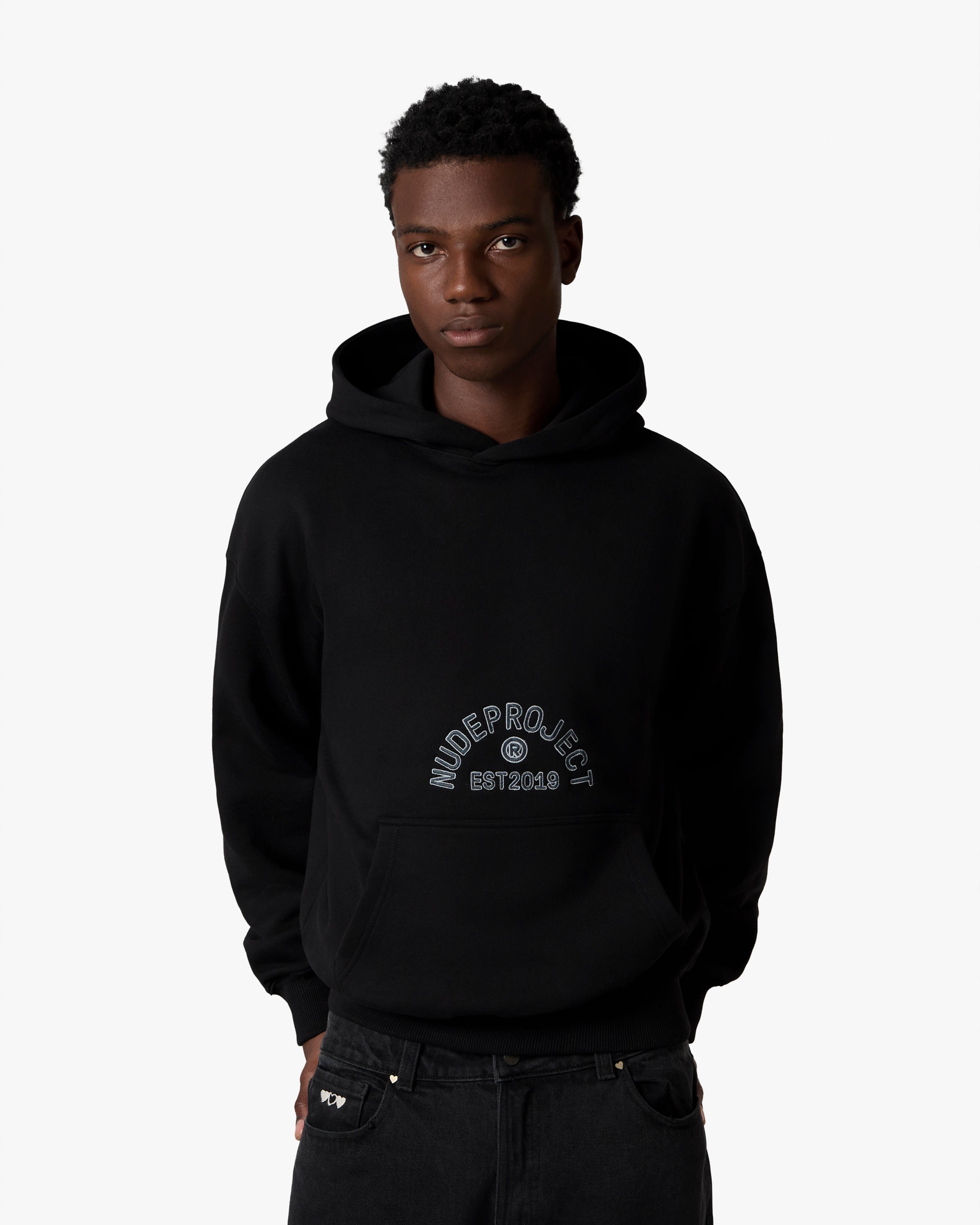 Swans Hoodie Black Nude Project México Oficial Nude Project Mexico