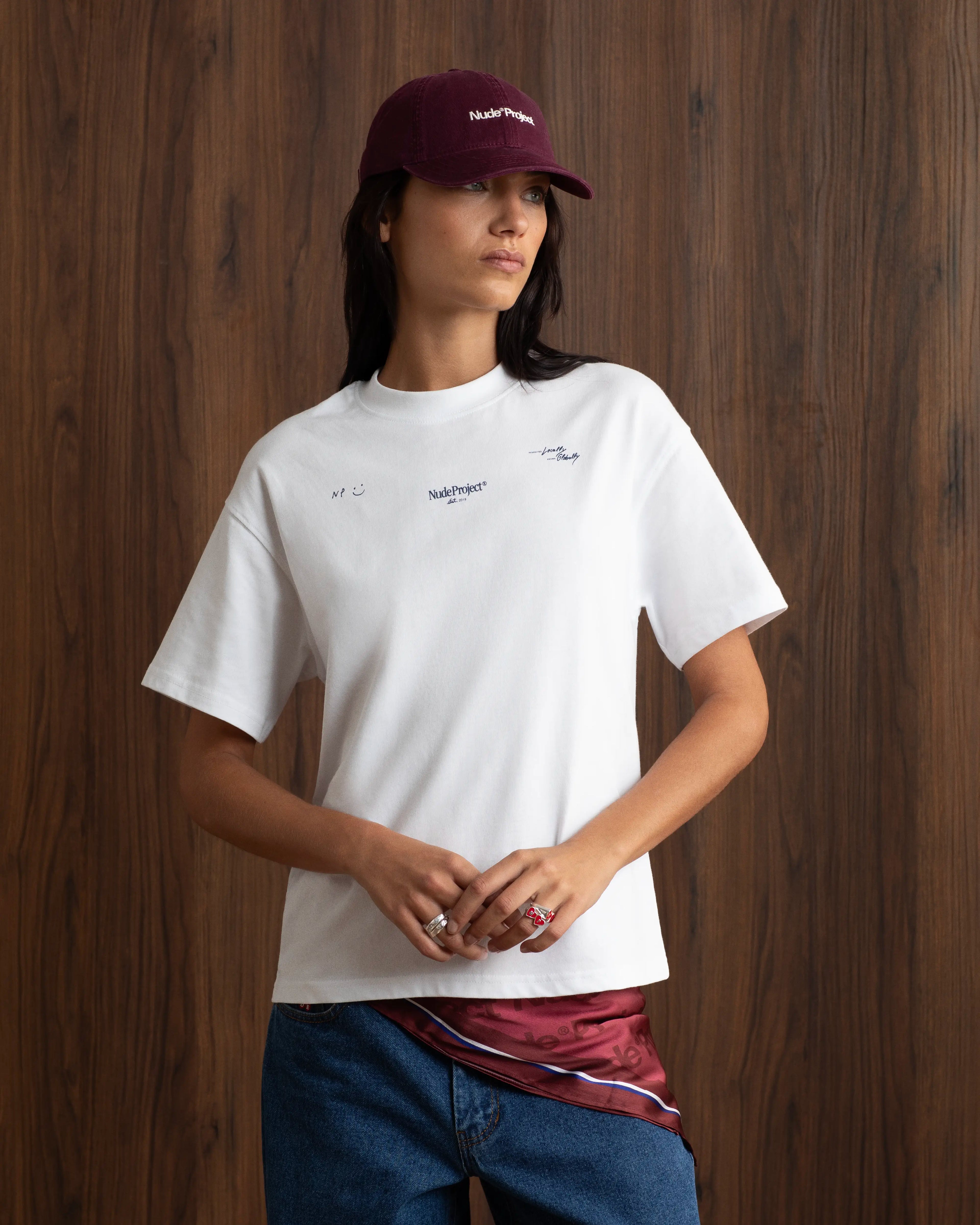 Global Soon Tee White Nude Project México Oficial Nude Project Mexico