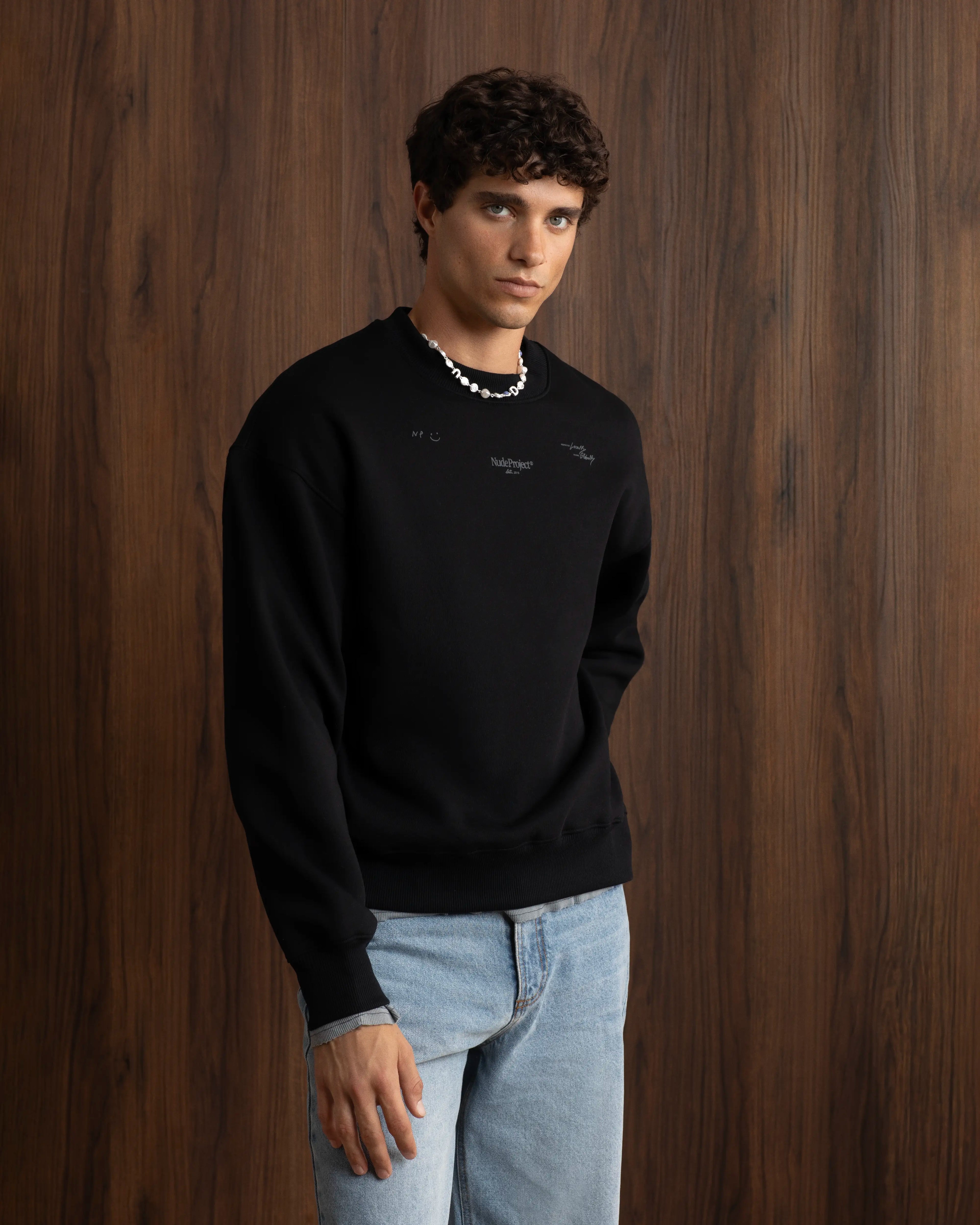 Global Soon Sweatshirt Black Nude Project México Oficial Nude Project Mexico