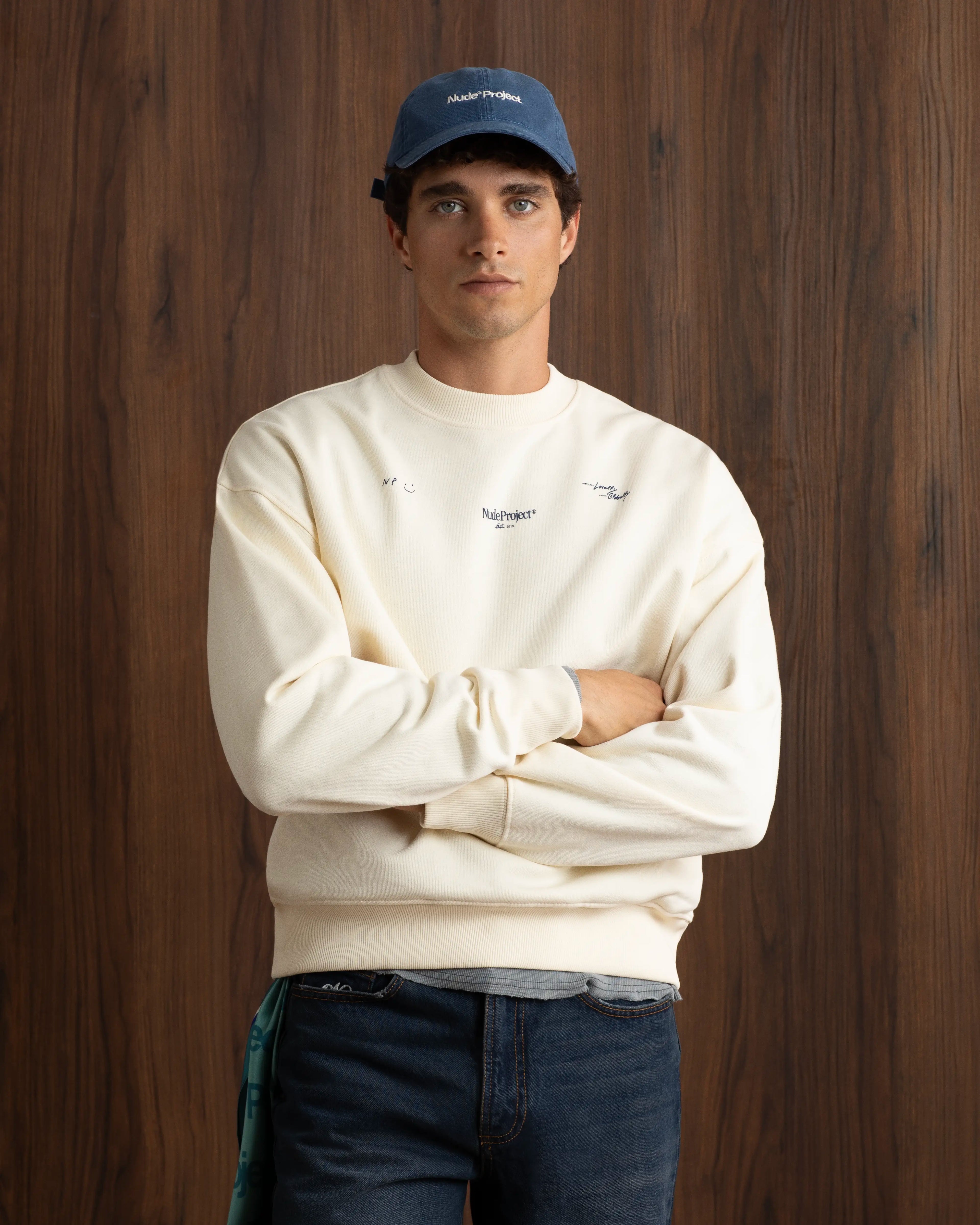 Global Soon Sweatshirt Marshmallow Nude Project México Oficial Nude Project Mexico