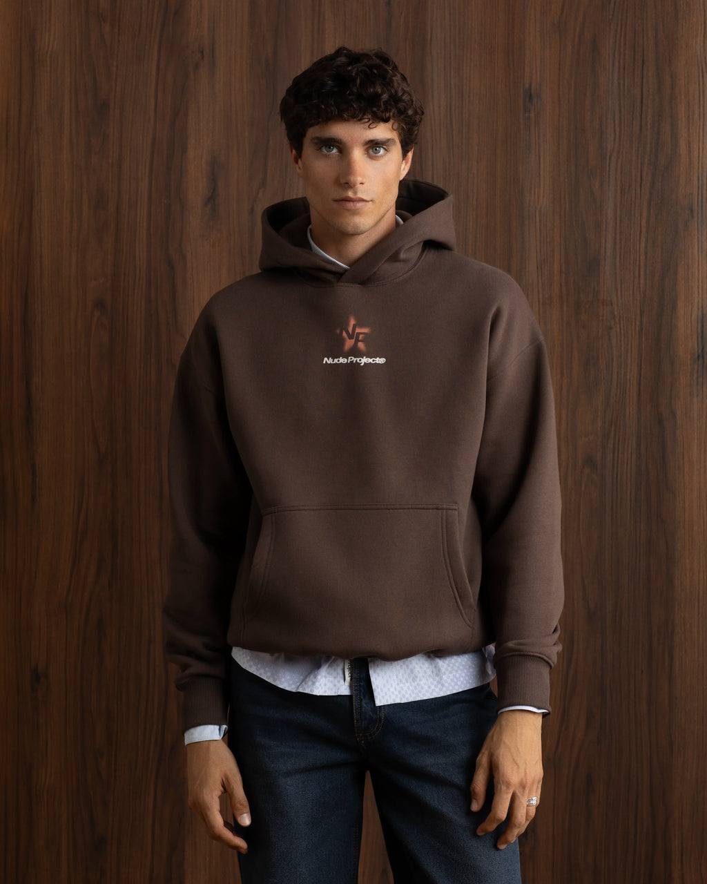 Seoul Hoodie Brown Nude Project México Oficial Nude Project Mexico
