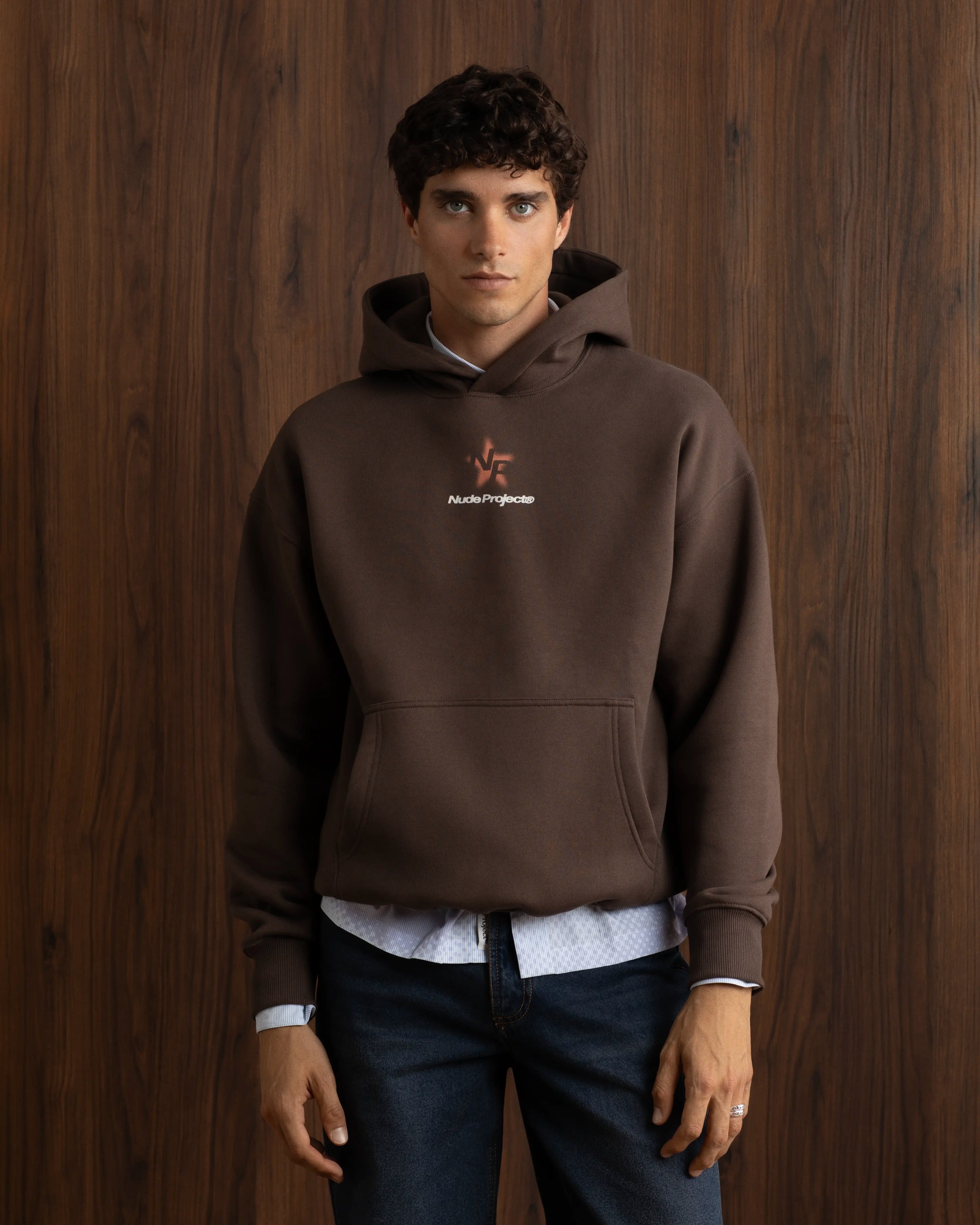 Seoul Hoodie Brown Nude Project México Oficial Nude Project Mexico
