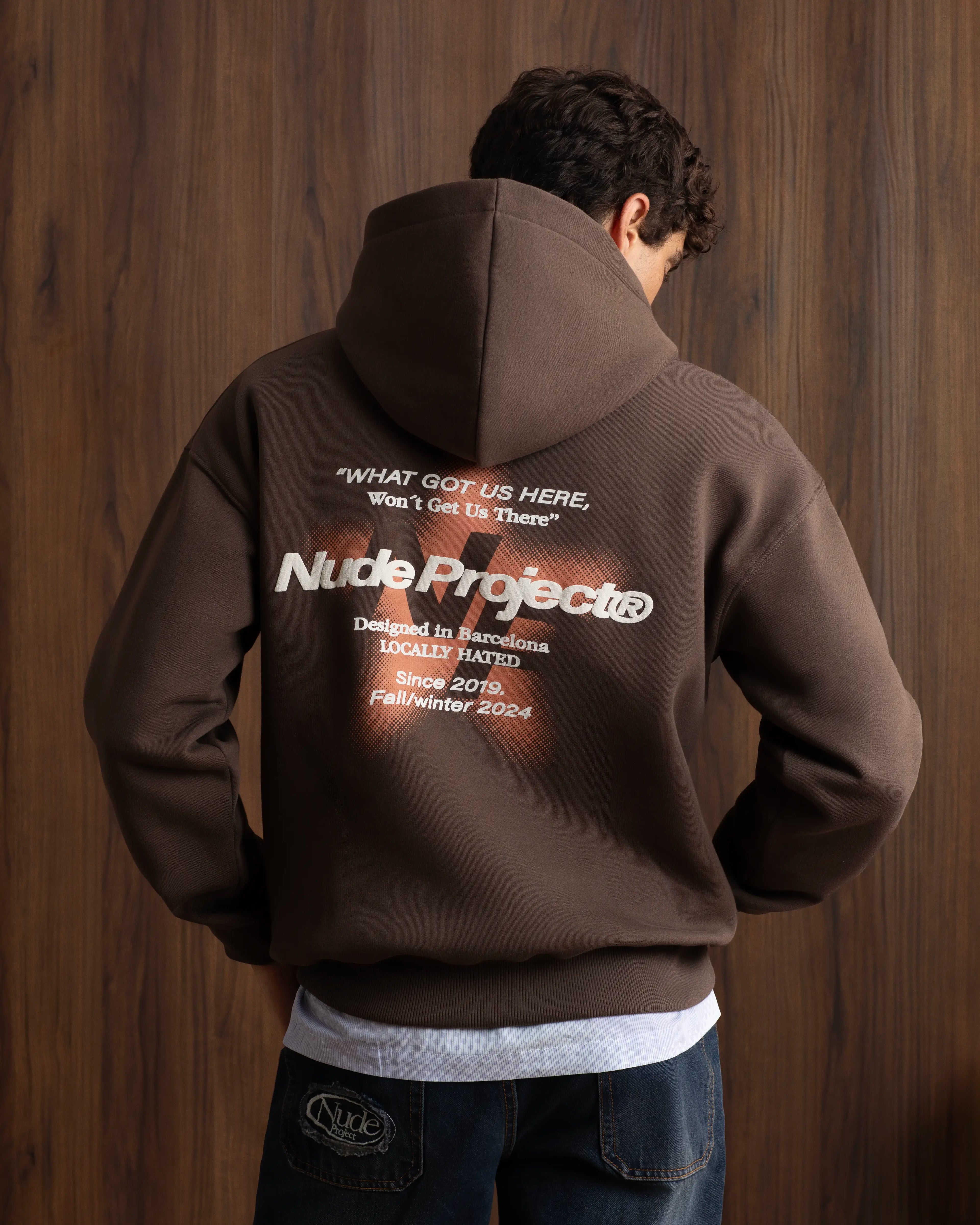 Seoul Hoodie Brown Nude Project México Oficial Nude Project Mexico